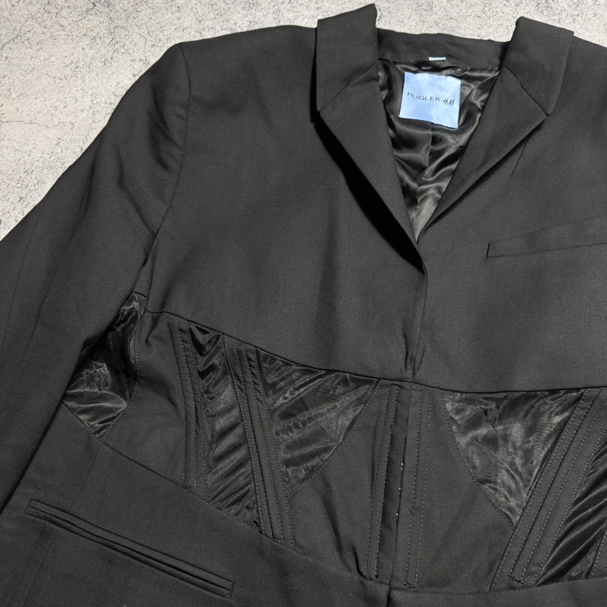 H&M × Mugler NEW Mugler x H&M Corset Blazer Size XXL / US 16-18 / IT 52-54 - 4 Thumbnail