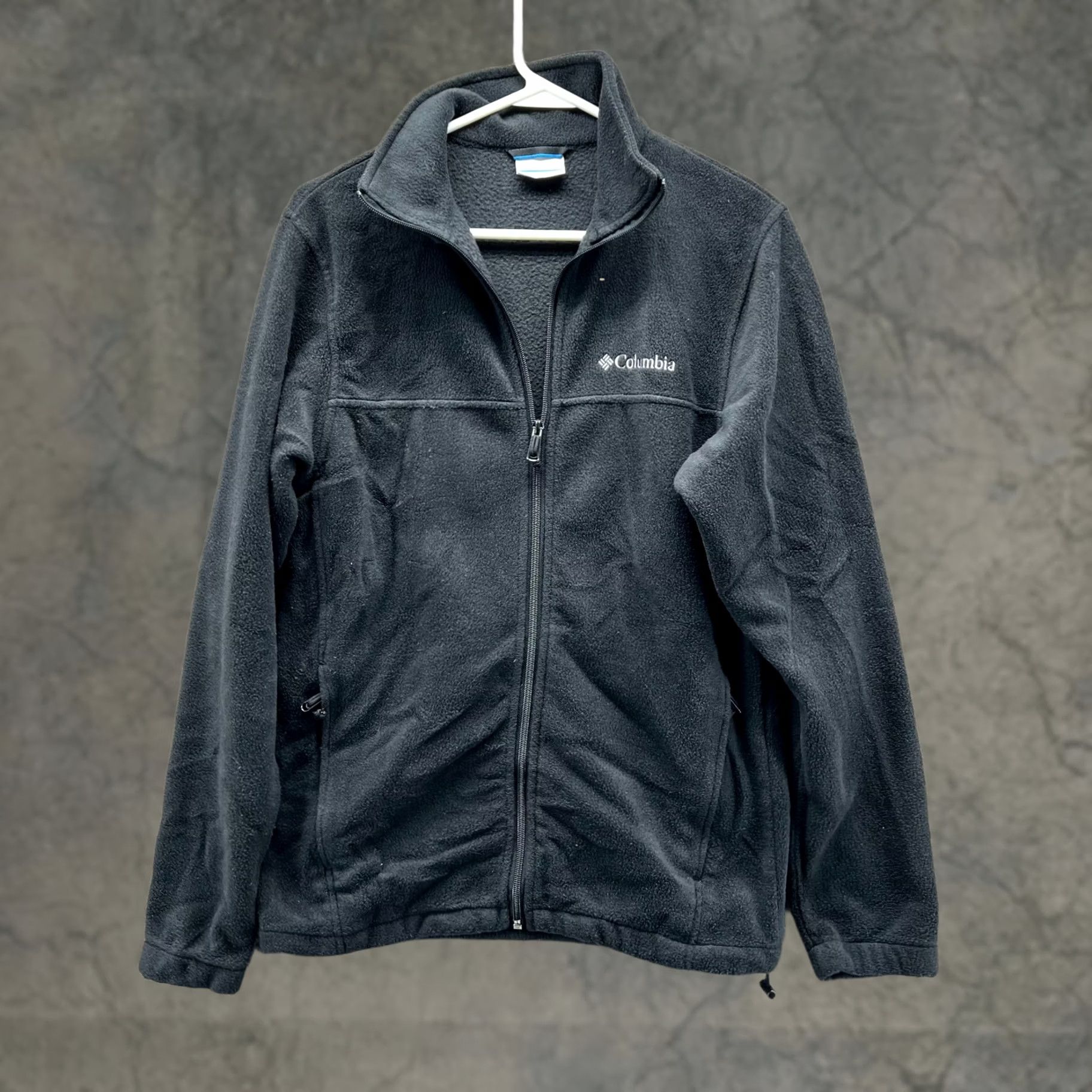 Vintage VINTAGE Columbia Sweater Women Small Black Full Zip Jacket Fleece Polyester Mountain Size S / US 4 / IT 40 - 1 Thumbnail