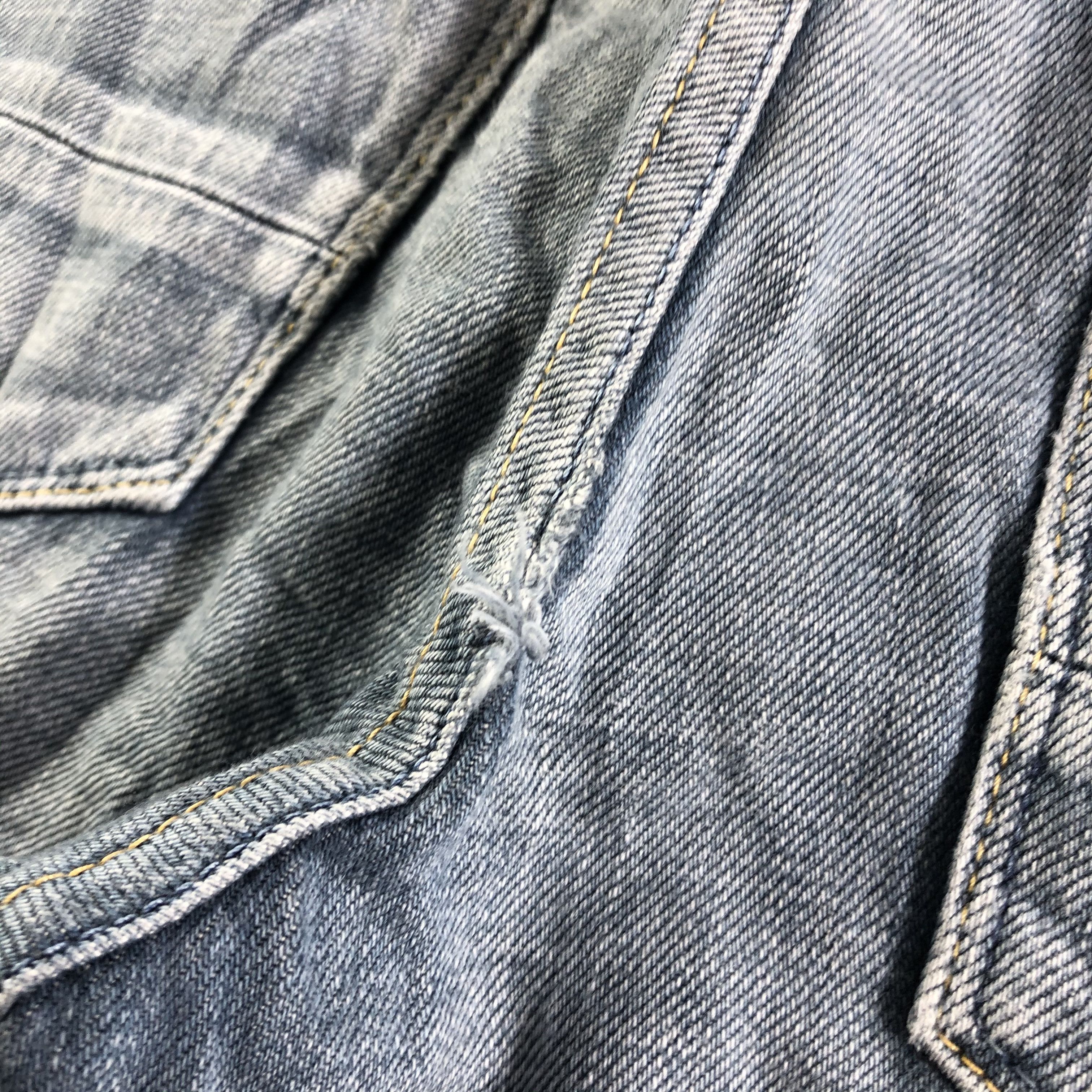 Japanese Brand Japanese Back Number Jeans Faded Blue Denim KJ3155 Size US 31 - 7 Thumbnail