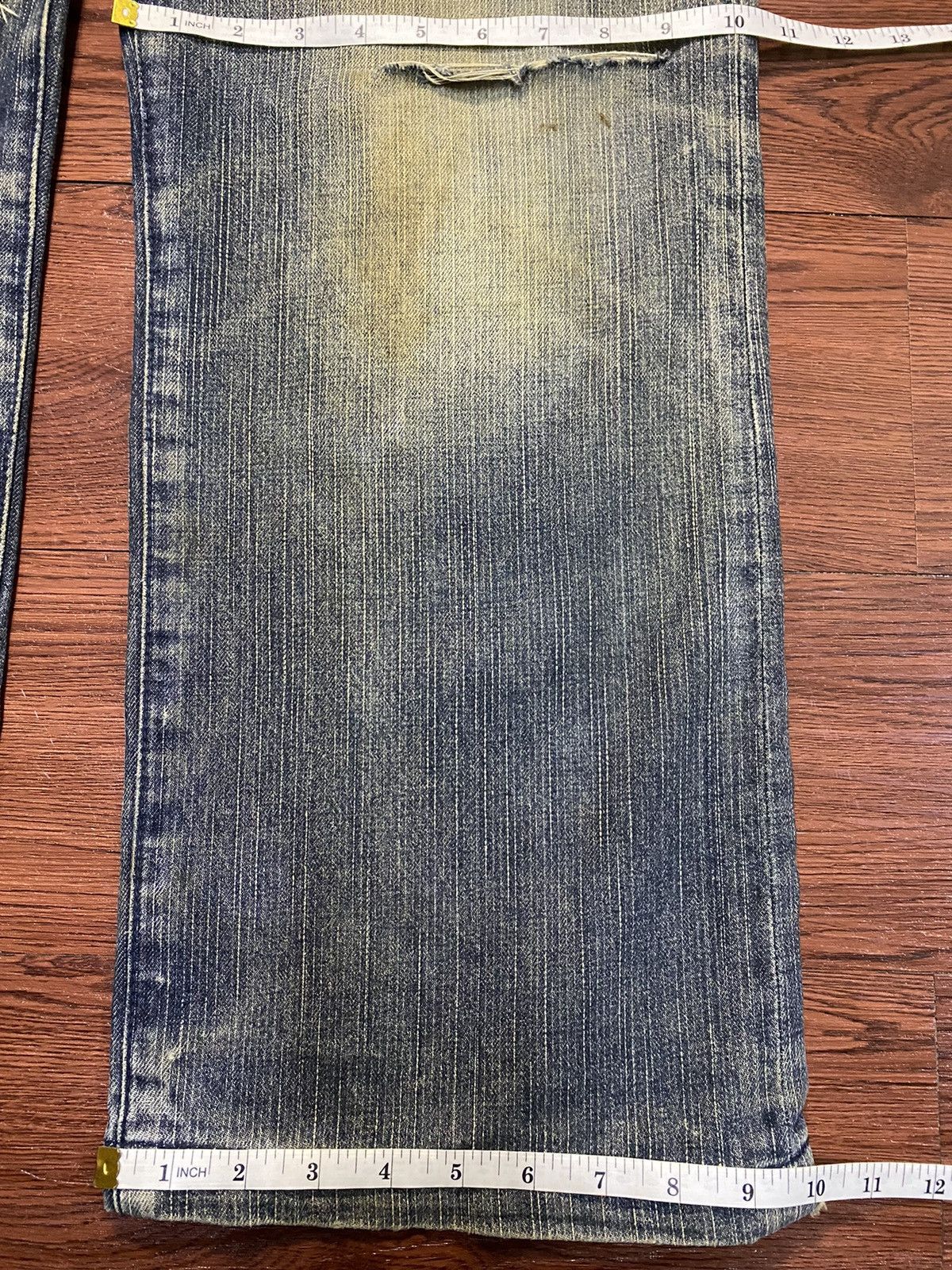 Japanese Brand Vintage Japanese Brand Alcot by Supreme Distressed Jean Size US 38 / EU 54 - 17 Thumbnail