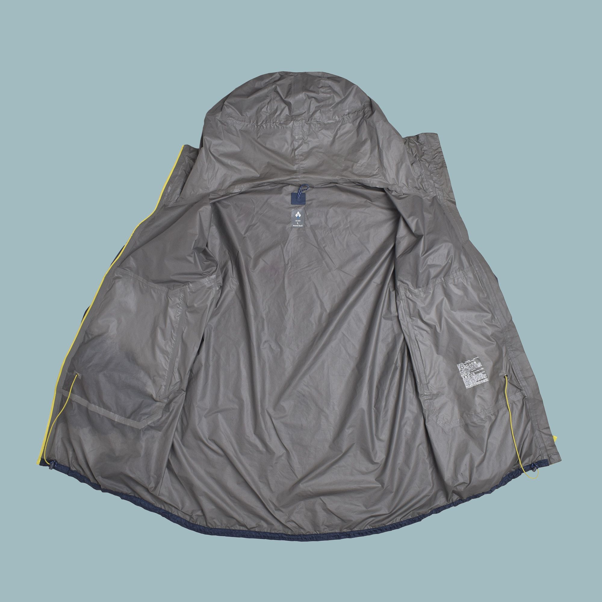Montbell MONTBELL NAVY GORE WINDSTOPPER SHELL NYLON JACKET Size US L / EU 52-54 / 3 - 4 Thumbnail