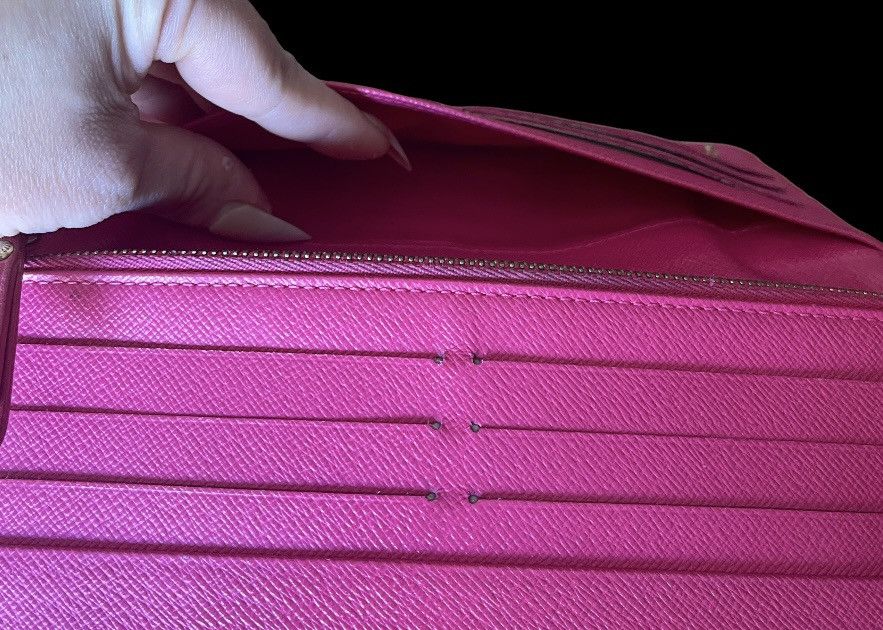 Louis Vuitton SOLD Takashi Murakami Insolite Wallet Black Multicolore Pink Size ONE SIZE - 9 Thumbnail