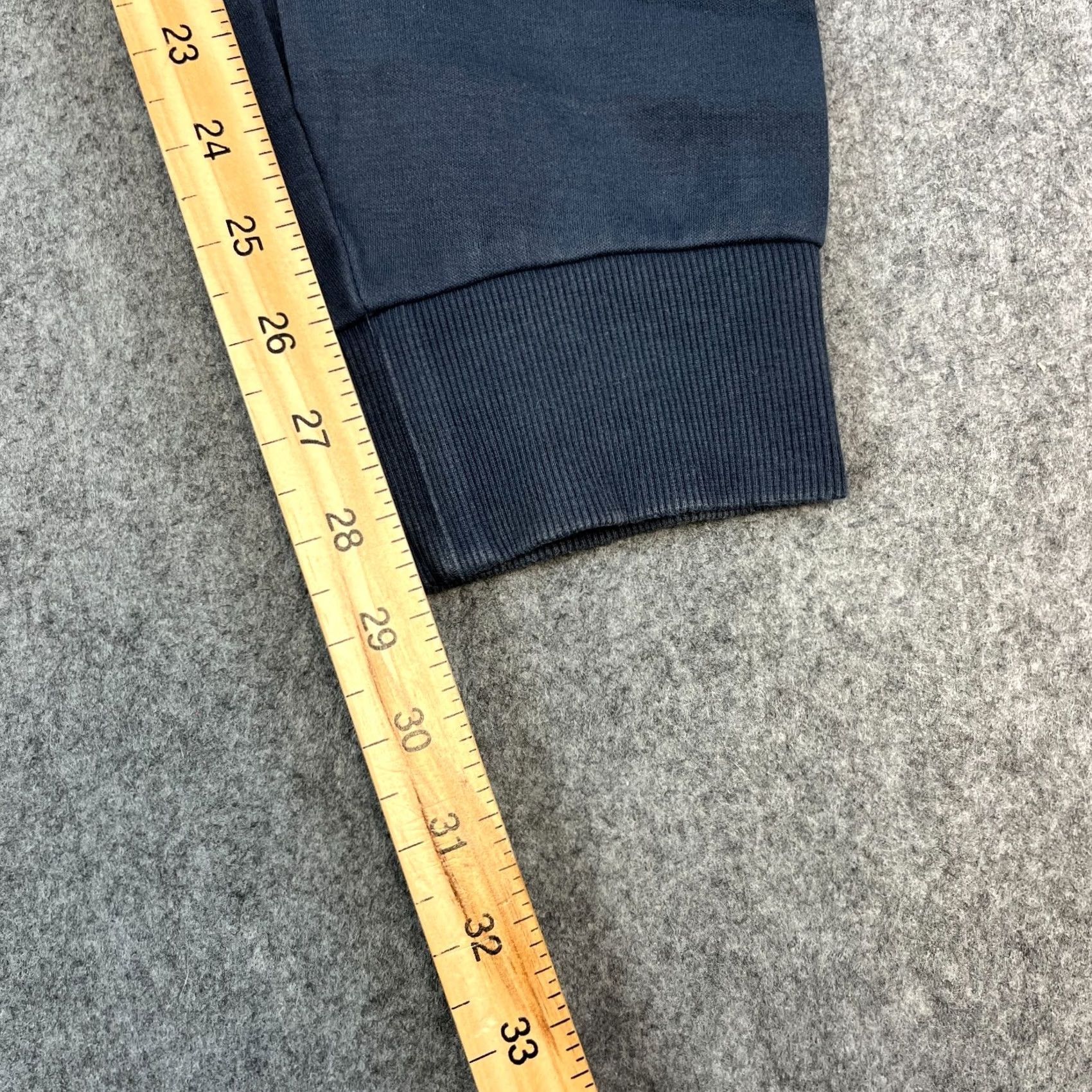 Puma PUMA AMG Mens Joggers Track Pants Grey Blue Large Cotton Blended Fabric Regular Waist 32 in Inside Leg 30 in Pockets Men Trousers Size US 33 - 4 Thumbnail