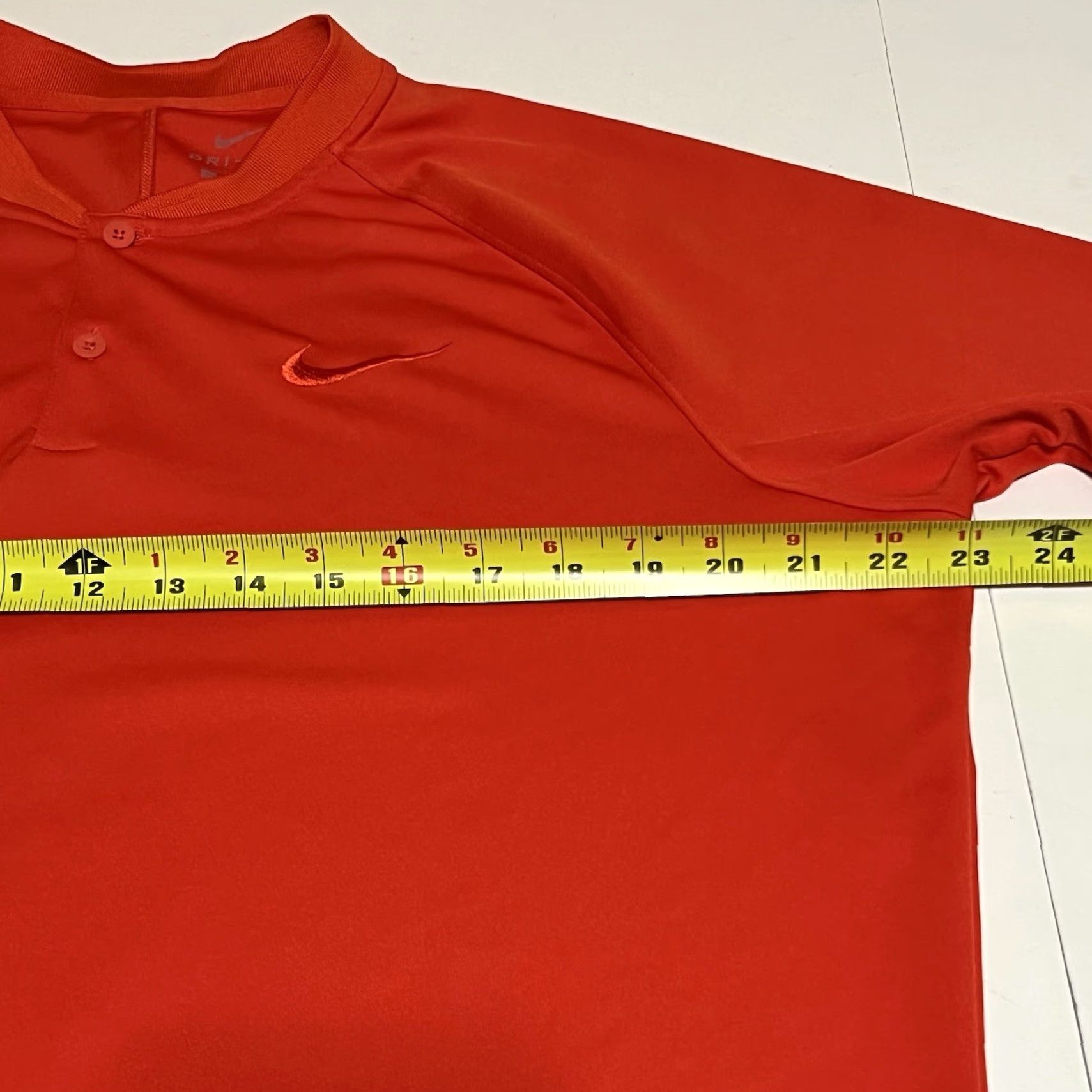 Nike Nike Momentum Blade Polo Mens Large Regular Polo Shirt Red Nike Dri-FIT Golf 90s? Size US L / EU 52-54 / 3 - 6 Thumbnail