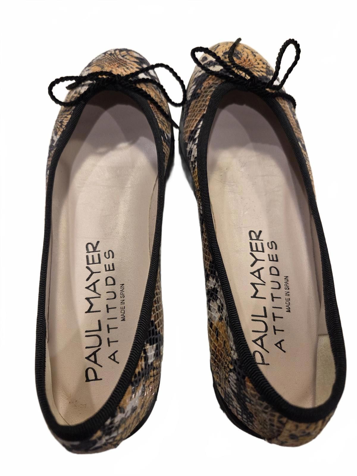 Other Paul Mayer Attitudes Bravo Lug Sole Ballet Size 7B - NIB Size US 7 / IT 37 - 3 Thumbnail