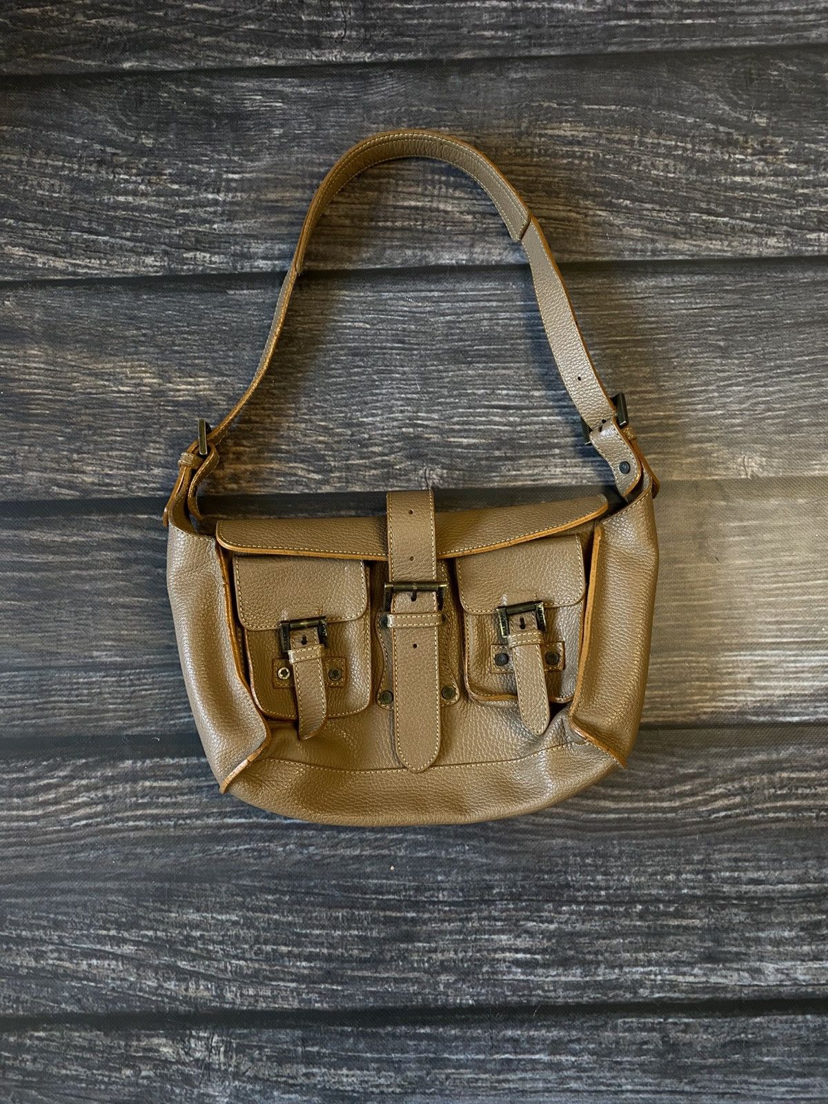 Mulberry × Vintage MULBERRY leather messenger bag Size ONE SIZE - 1 Thumbnail