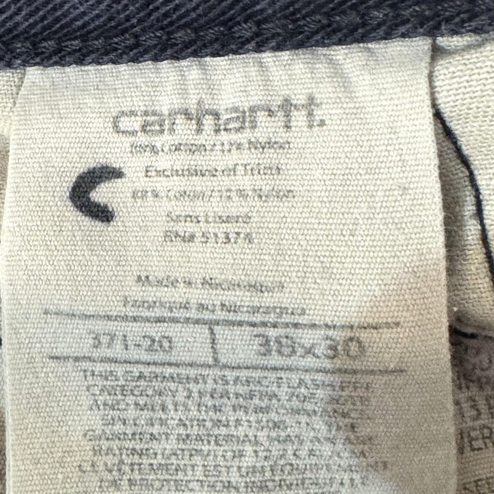 Carhartt Carhartt FR Work Pants Mens 36x30 Blue Arc Flash NFPA70E CAT2 Workwear Industrial Pants Regular Mens 36x30 Blue Size US 36 / EU 52 - 4 Thumbnail
