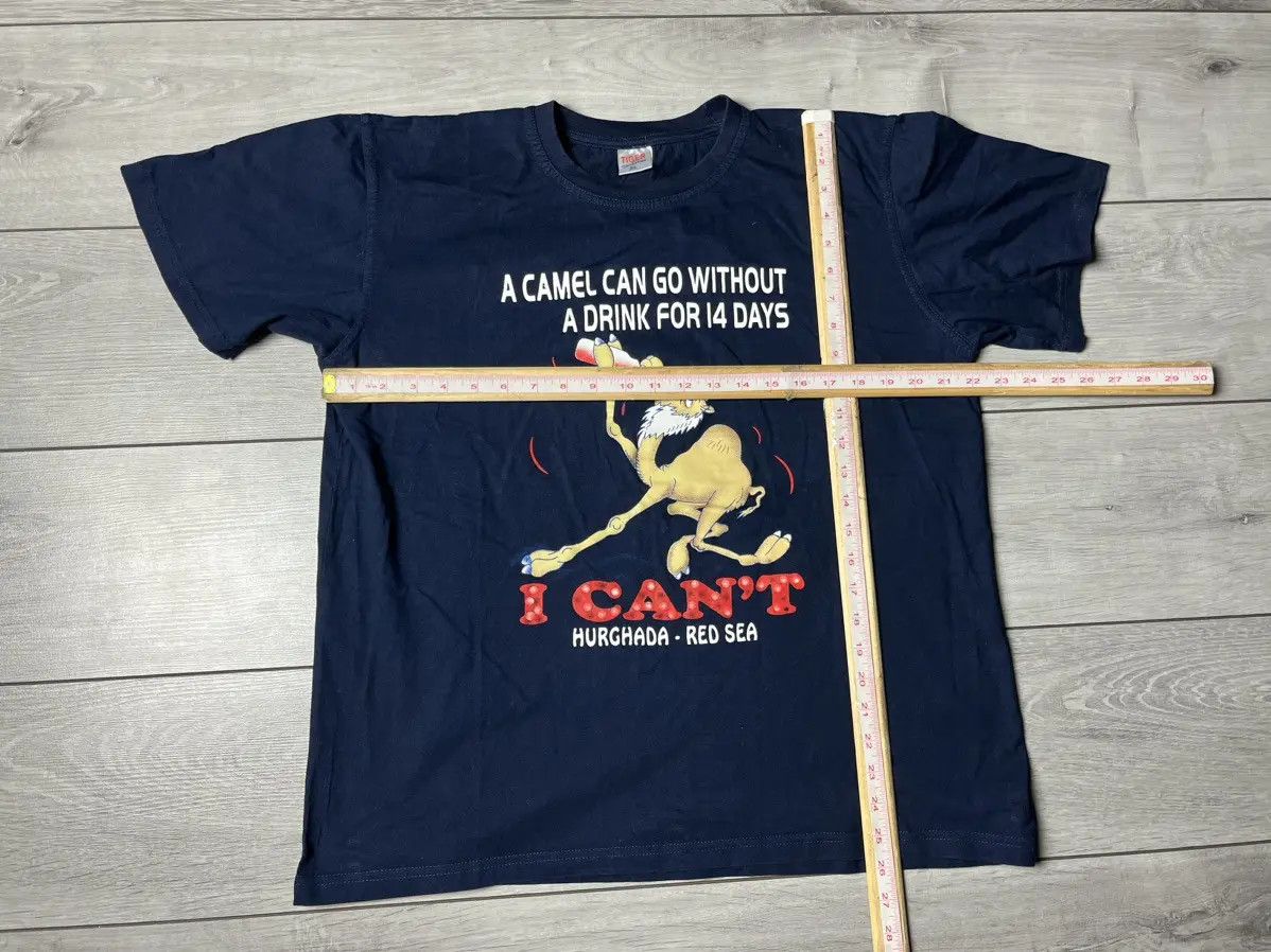Band Tees Camel Tshirt drink humor size XLarge Size US XL / EU 56 / 4 - 5 Thumbnail