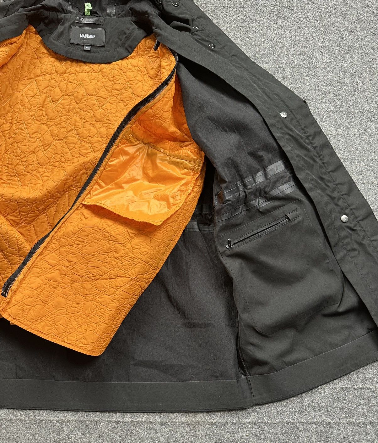 Mackage Mackage - Double Layer Water Proof Rain Jacket Shoulder Logo Size S / US 4 / IT 40 - 10 Thumbnail