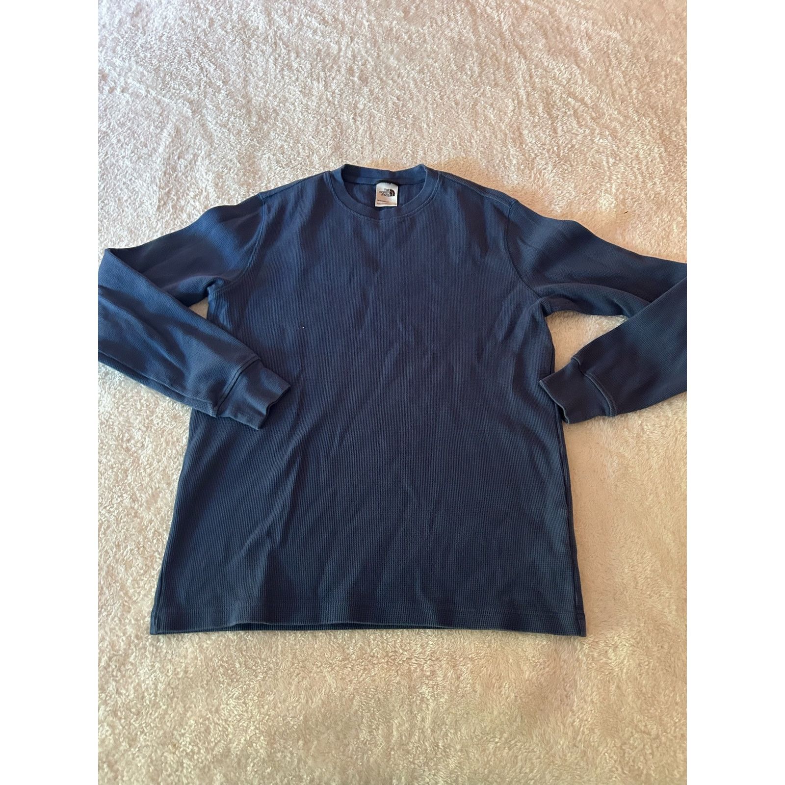 The North Face The North Face Blue Waffle Knit Set Size Medium Size US M / EU 48-50 / 2 - 3 Thumbnail