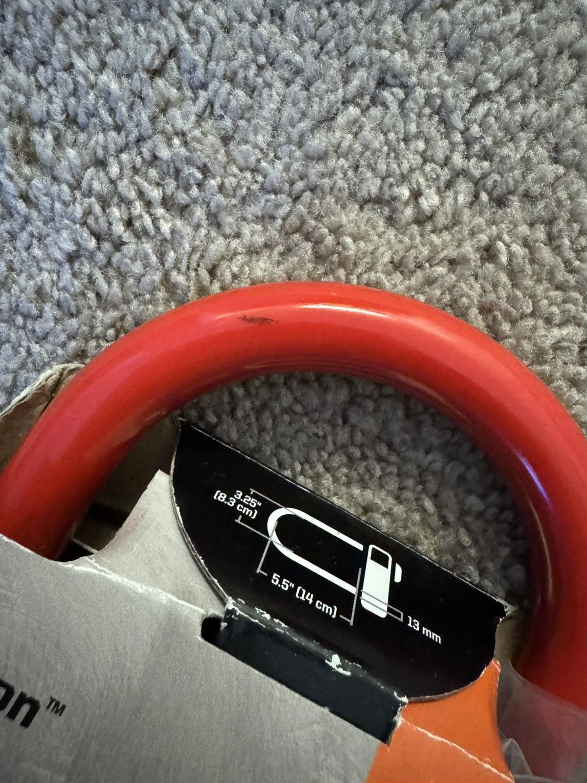 Supreme Supreme bicycle lock Size ONE SIZE - 3 Thumbnail