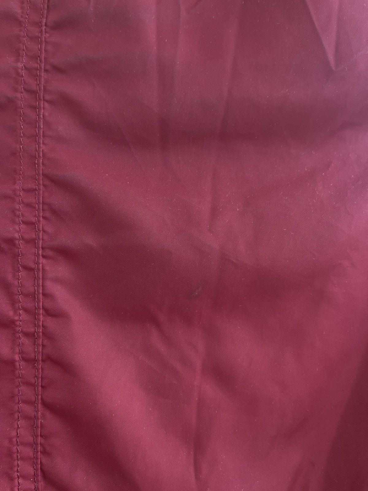Bershka Bershka Premium Collection MA-1 Bomber Jacket Burgundy Size XS / US 0-2 / IT 36-38 - 13 Thumbnail