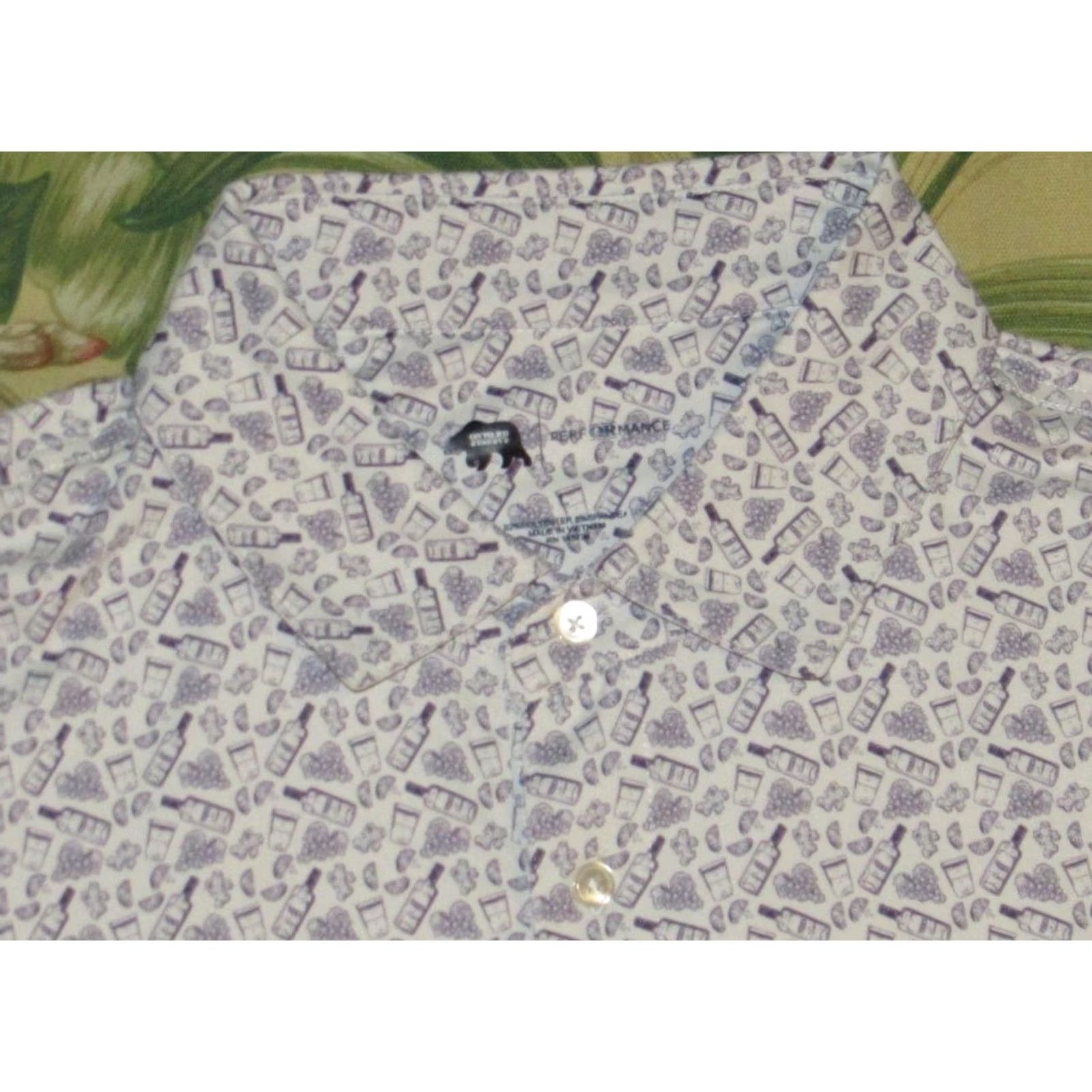 Vintage ONWARD RESERVE Moscow Mule Short Sleeve Performance Polo Shirt Large Mens Polo Size US L / EU 52-54 / 3 - 2 Thumbnail