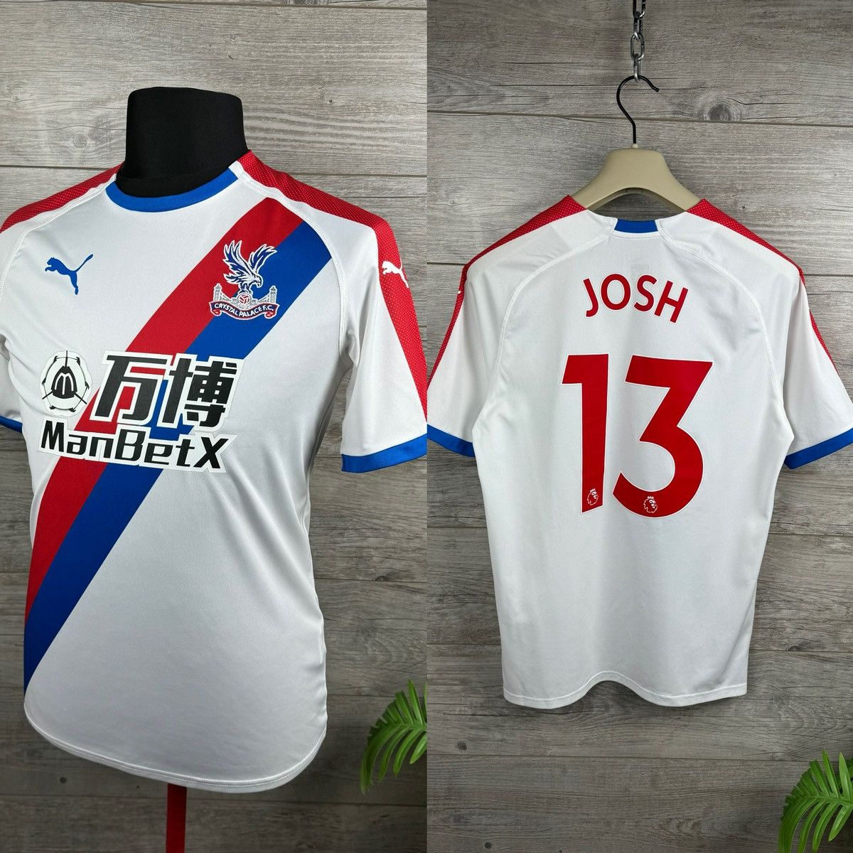 Puma CRYSTAL PALACE PUMA AWAY SHIRT FOOTBALL SOCCER JERSEY Size US M / EU 48-50 / 2 - 1 Thumbnail