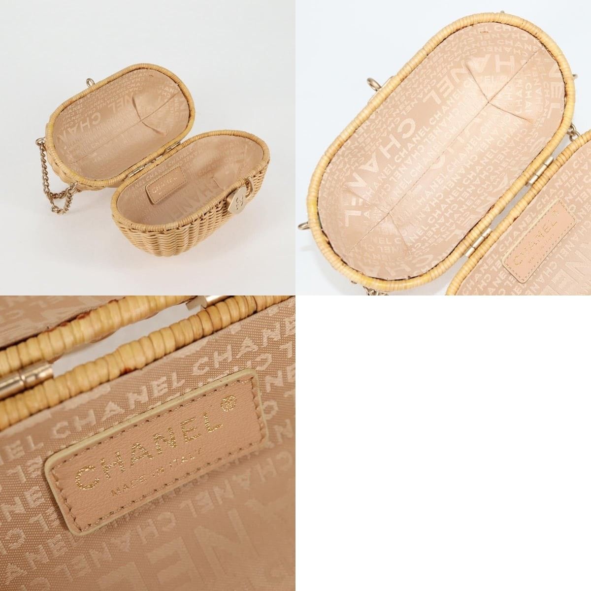 Chanel Chanel Rattan Chain Shoulder Bag Size ONE SIZE - 8 Thumbnail