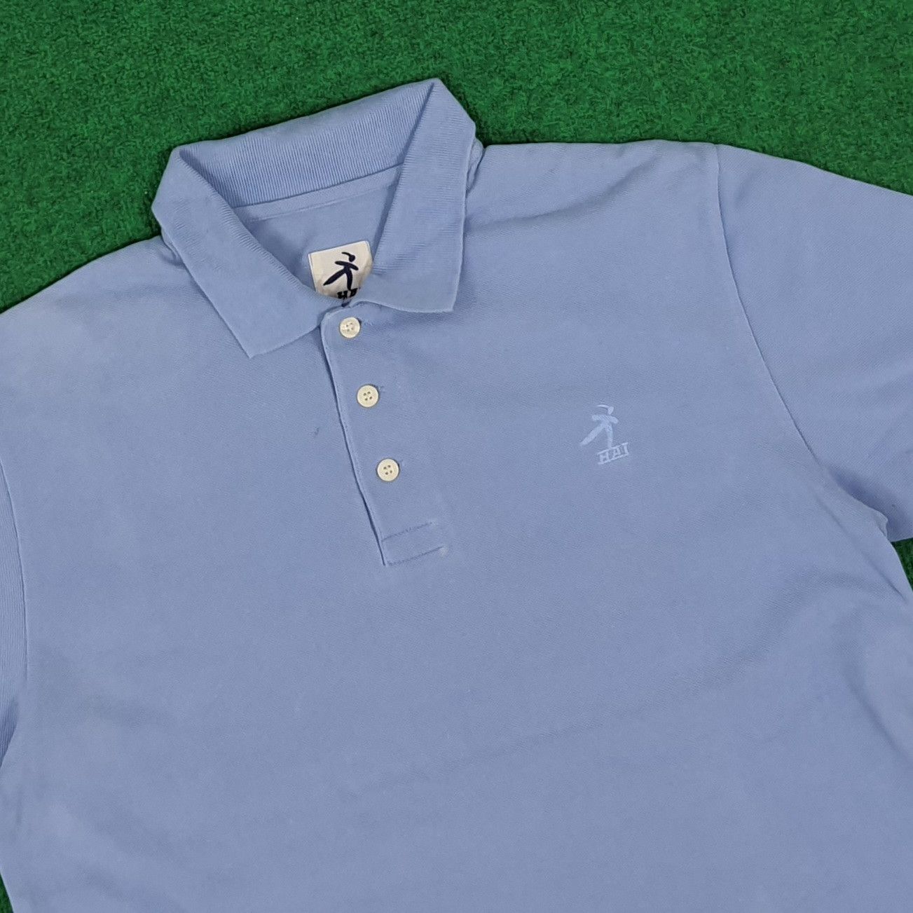 Hai Sporting Gear × Issey Miyake × Vintage Vintage Hai Sporting Gear Japanese Designer Polo shirt Size US M / EU 48-50 / 2 - 2 Thumbnail