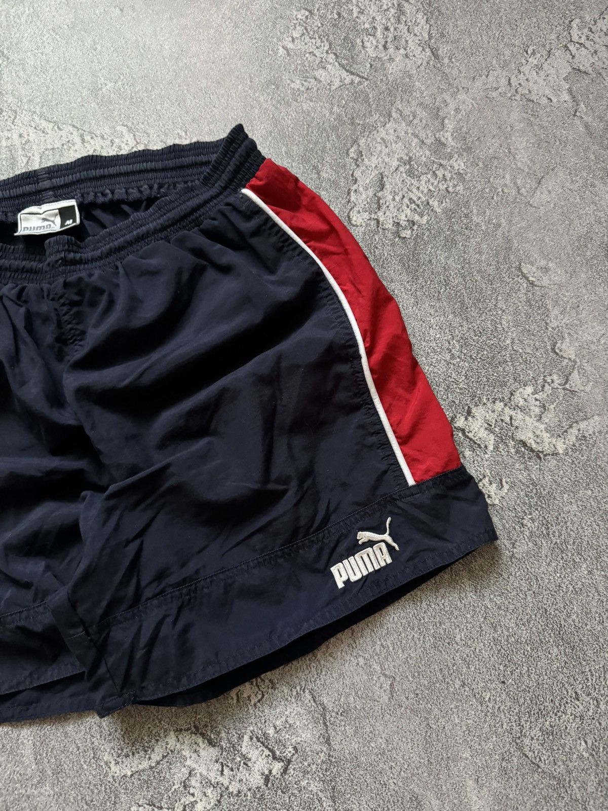 Puma × Vintage Puma M big logo vintage shorts 🩳 Size US 34 / EU 50 - 3 Thumbnail