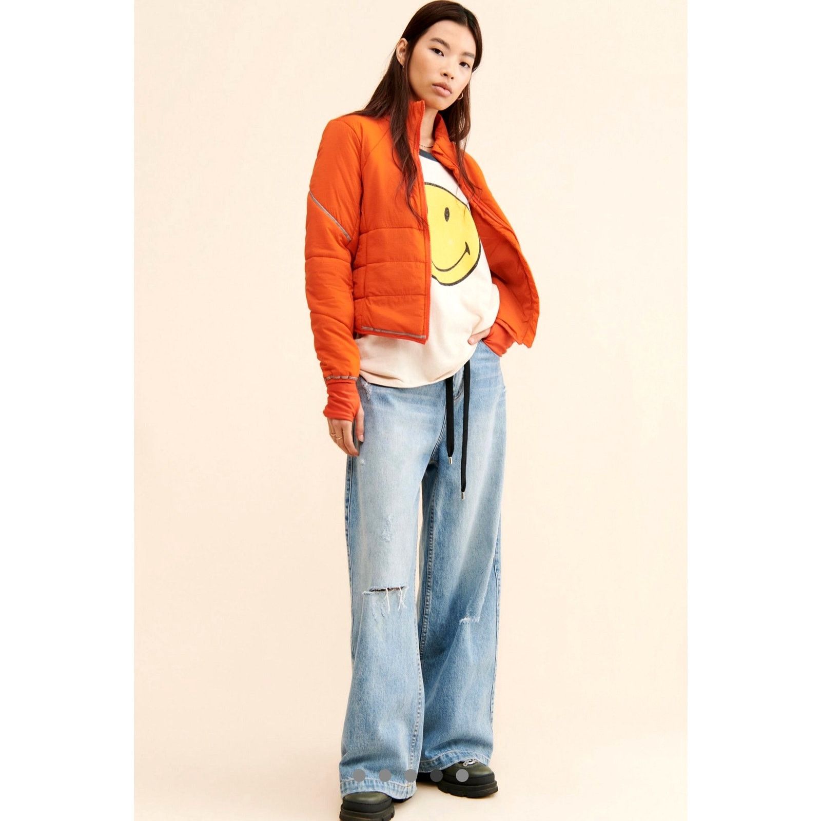 Free People Free People Gathering Storm Run Puffer Orange size S Size S / US 4 / IT 40 - 3 Thumbnail