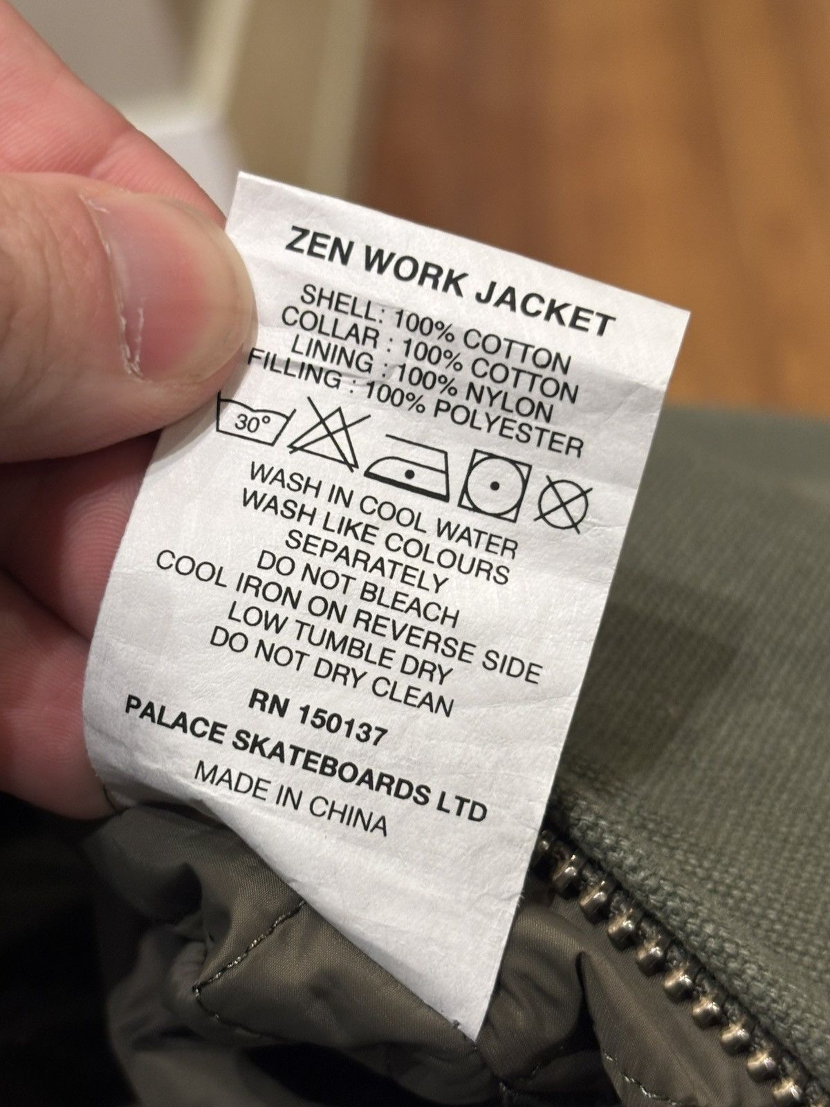 Palace Palace Pathway to Enlightenment Tour Work Jacket Size US XL / EU 56 / 4 - 5 Thumbnail