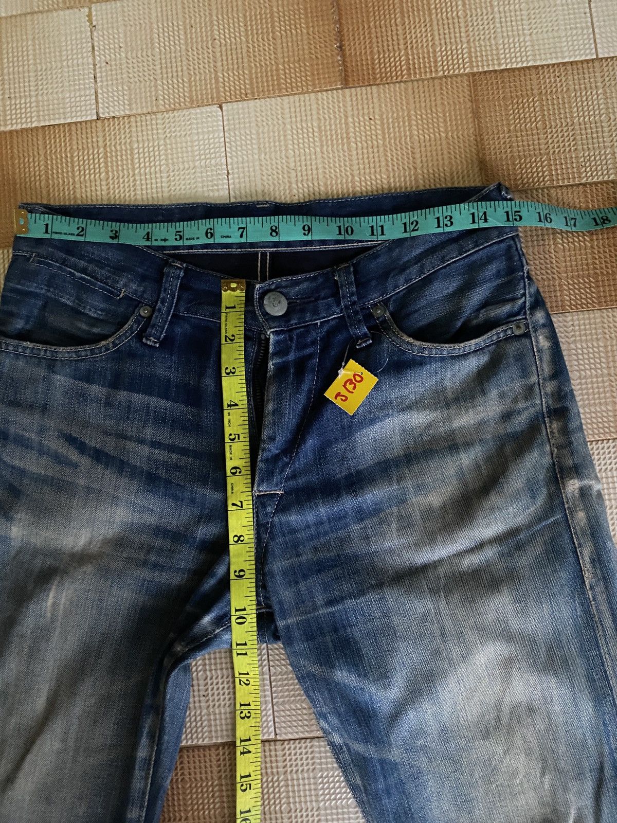 Jun Takahashi × Uniqlo Vintage uniqlo x jil sander regular fit denim Size US 29 - 5 Thumbnail