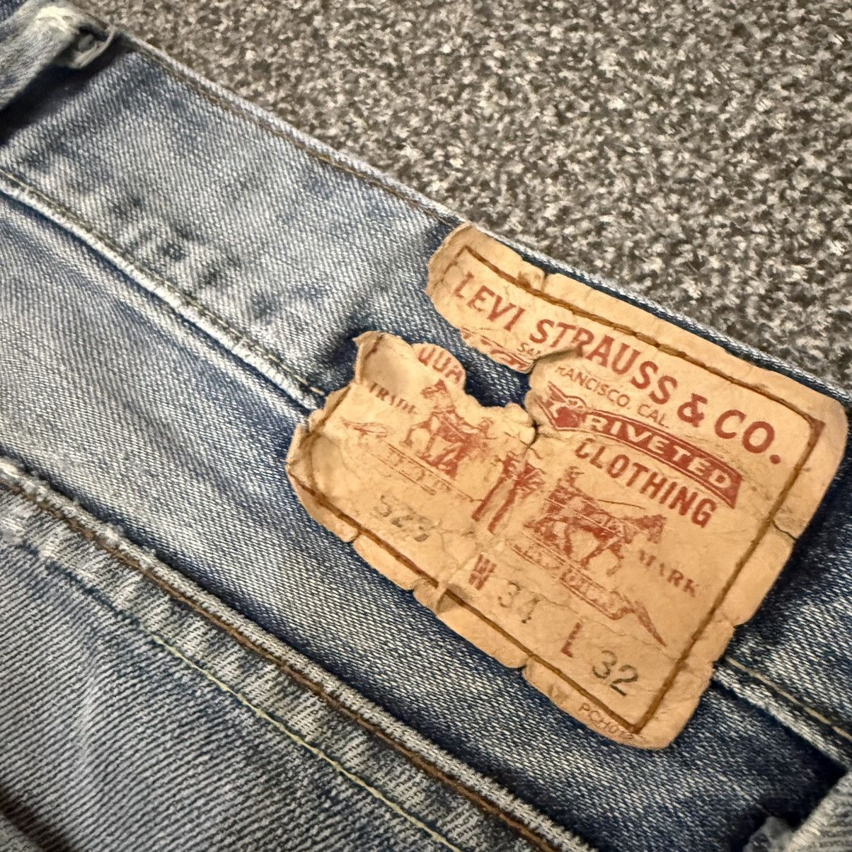 Engineered Garments × Levi's Vintage Y2K Levis 523 Straight W34 Size US 34 / EU 50 - 9 Thumbnail