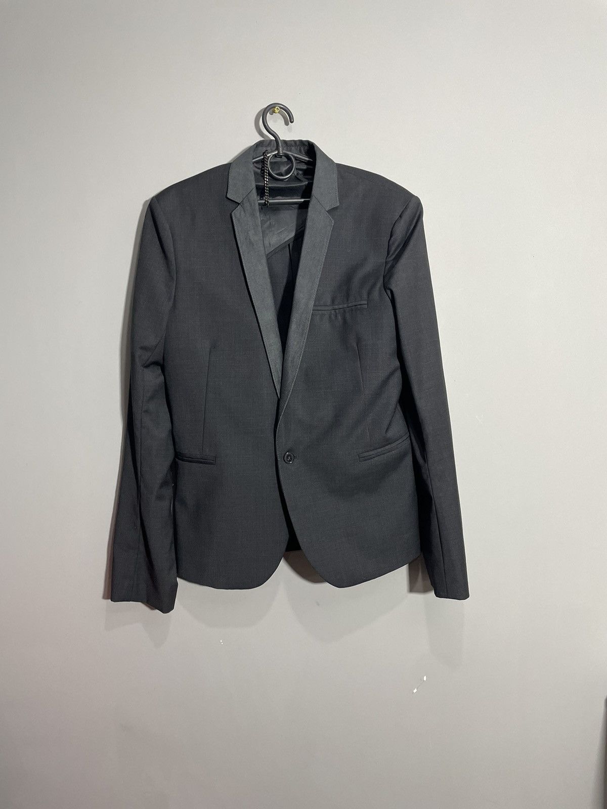 Allsaints All Saints Spitalfields dark graphite blazer size 38 Size XS / US 0-2 / IT 36-38 - 2 Thumbnail