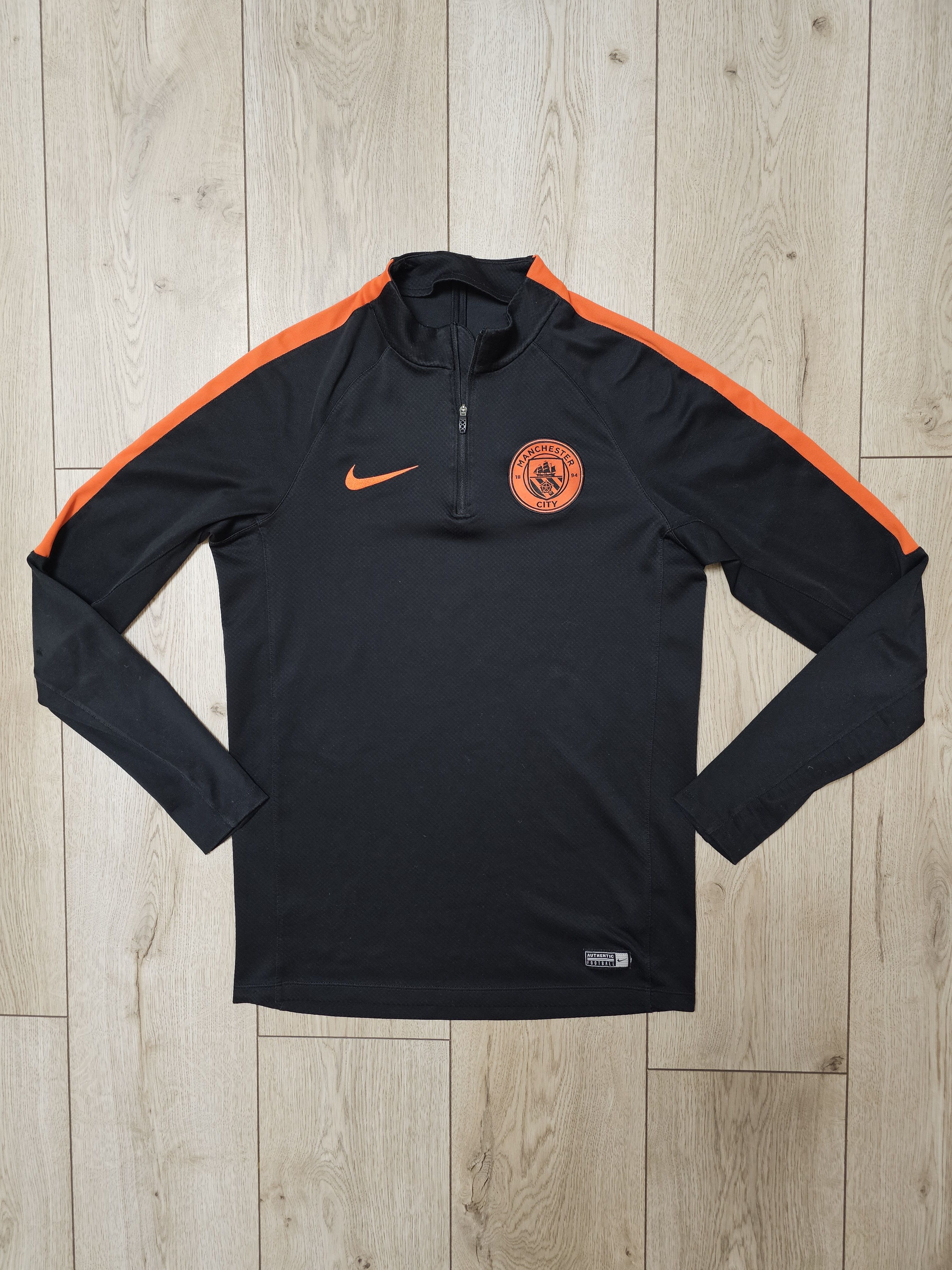 Nike MANCHESTER CITY 2017 FOOTBALL JACKET SOCCER ZIP JACKET TOP Size US S / EU 44-46 / 1 - 1 Thumbnail