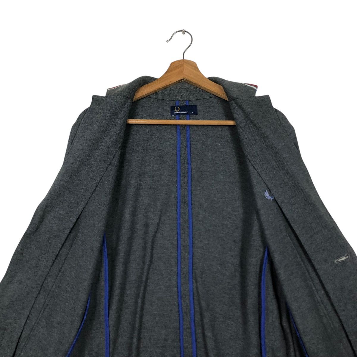 Japanese Brand 🔥VINTAGE BUTTON JACKET CARDIGAN FRED PERRY Size US L / EU 52-54 / 3 - 16 Thumbnail