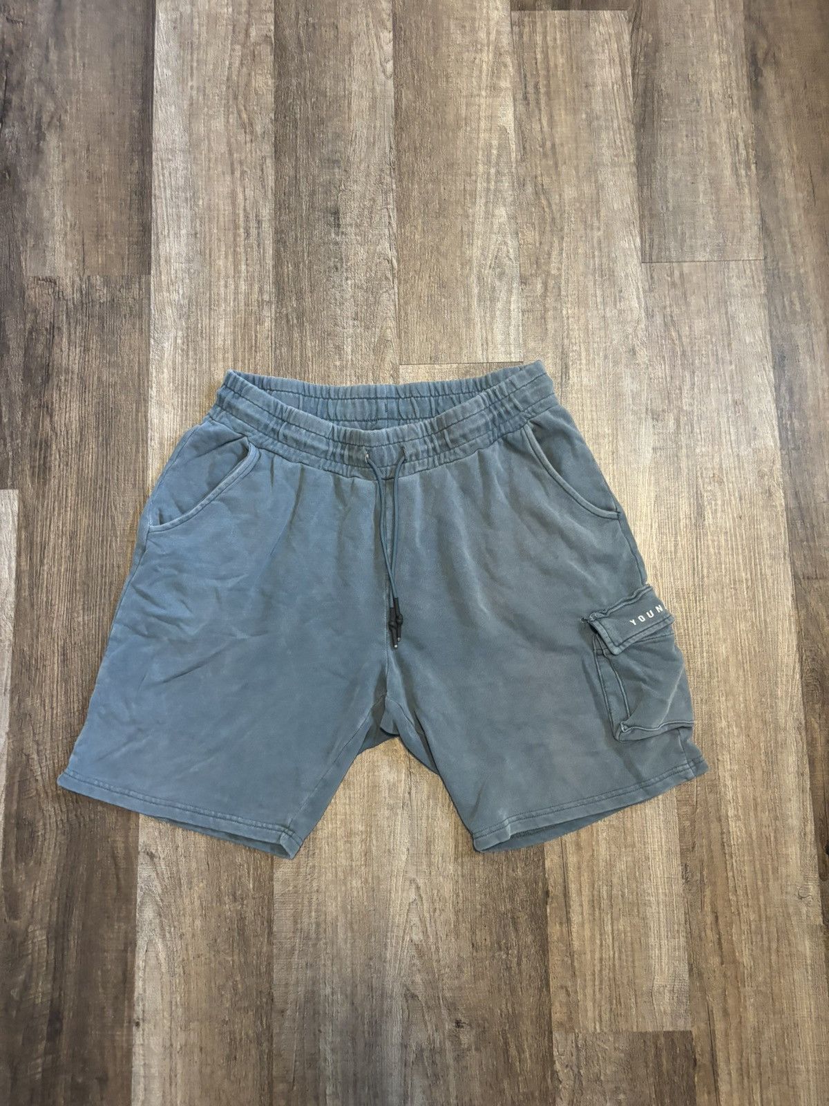 Young La Cargo Shorts Athletic Material