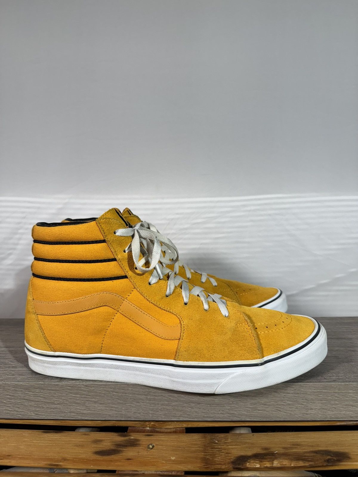 Vans Vans Sk8-Hi Sport Stripes Shoe Cadmium Men’s Size 13 Size US 13 / EU 46 - 2 Thumbnail
