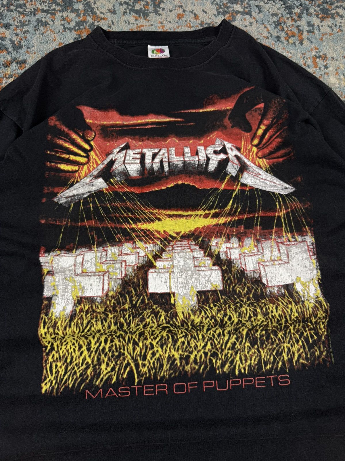 Metallica Vintage Metallica master of puppets graphic long sleeve tee Size US L / EU 52-54 / 3 - 4 Thumbnail