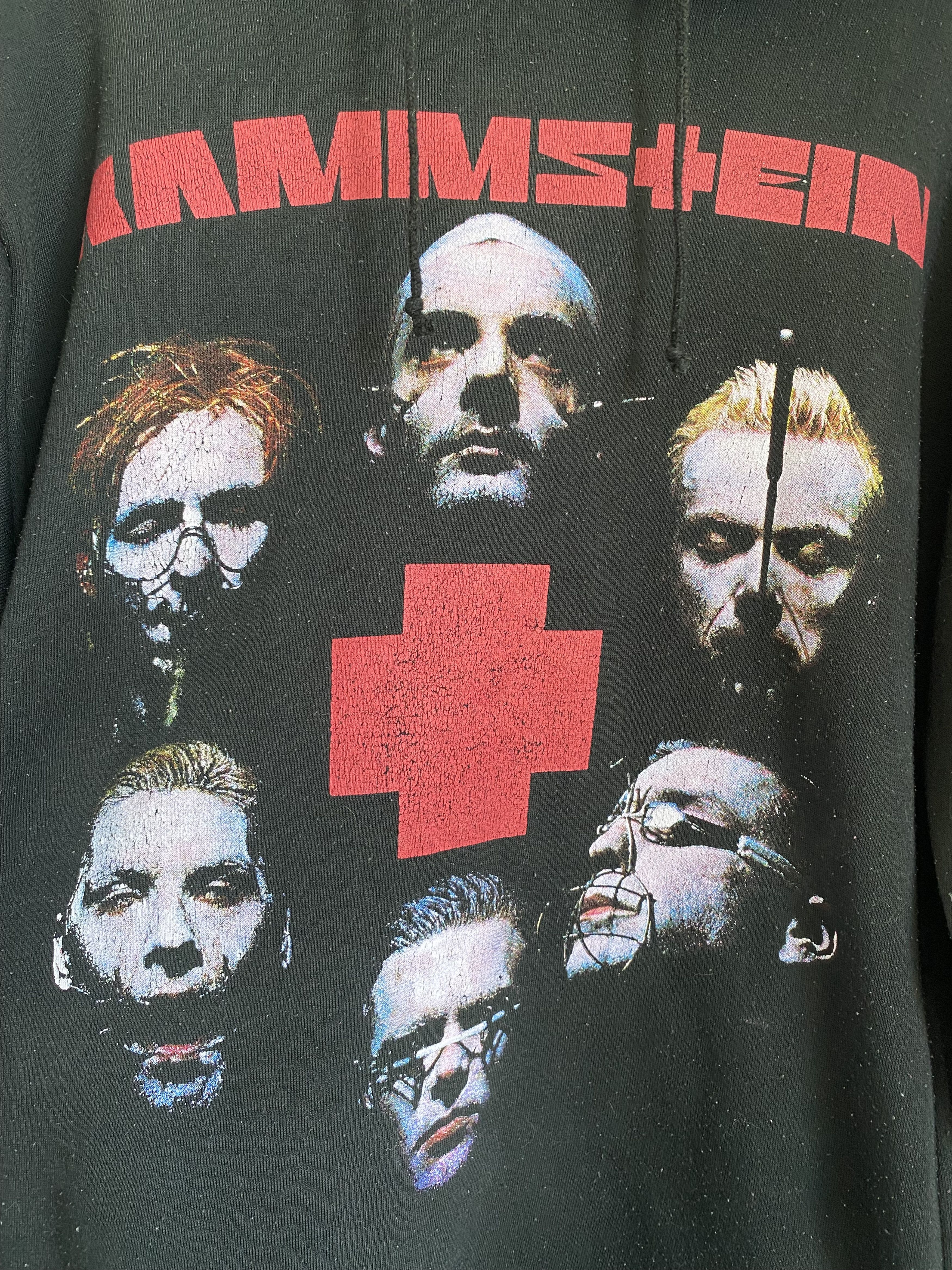 Band Tees × Vintage Vintage 90s Rammstein sehnsucht hoodie Size US M / EU 48-50 / 2 - 4 Thumbnail