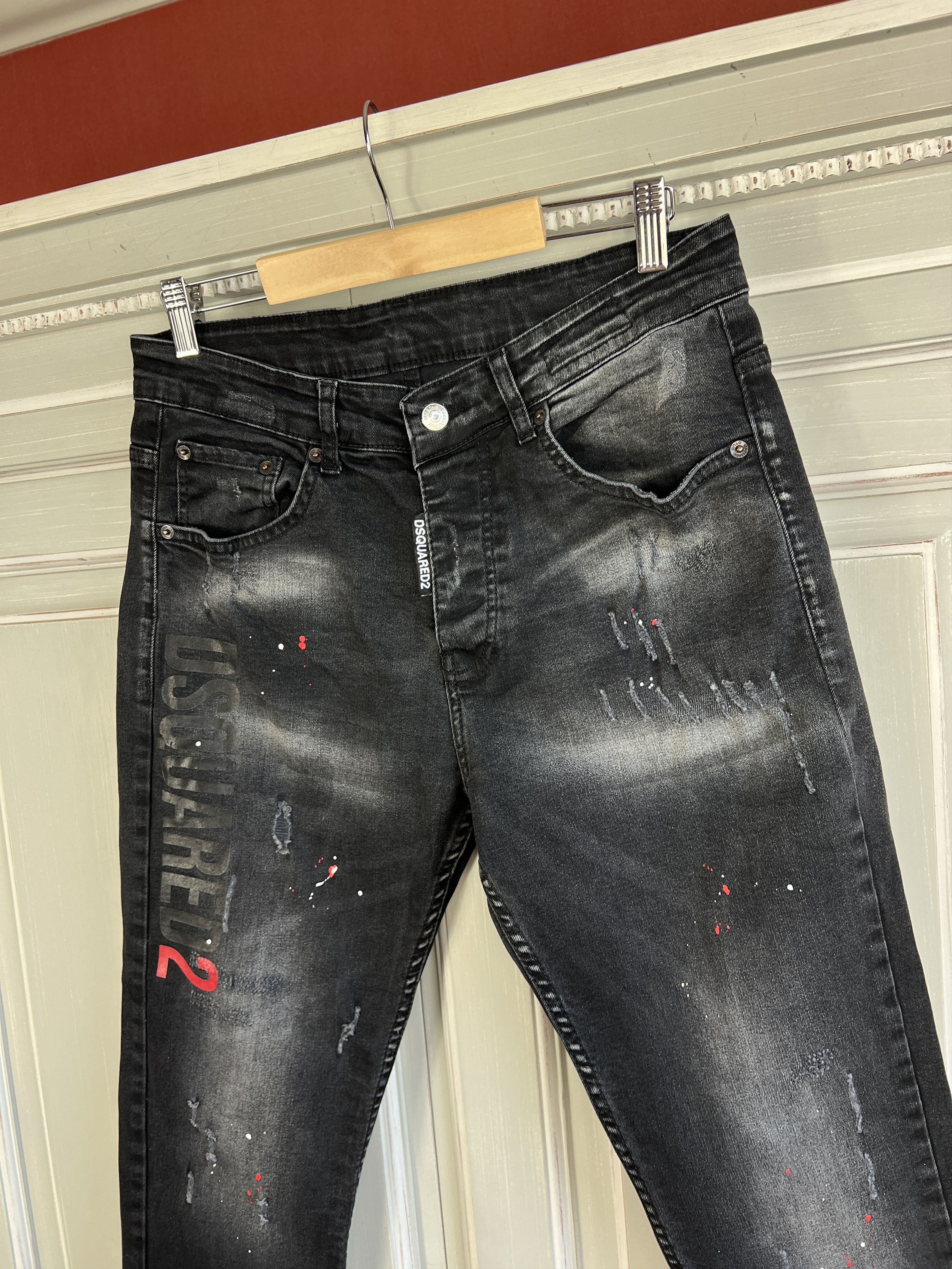 Dsquared2 DSQUARED2 DISTRESSED JEANS DENIM SIZE 32 Size US 32 / EU 48 - 2 Thumbnail