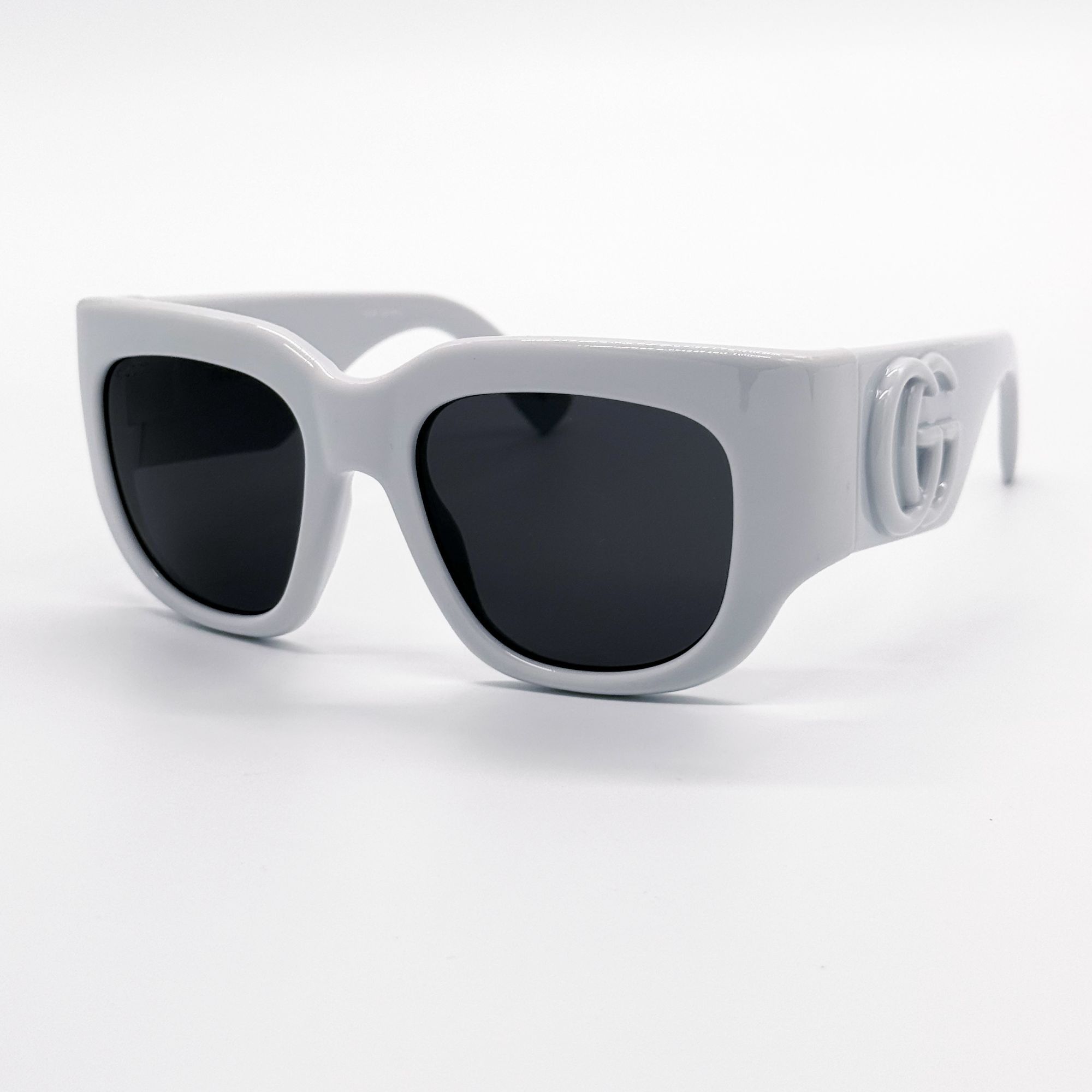 Gucci NEW GUCCI GG1545S 003 SQUARE LIGHT GREY WOMEN SUNGLASSES GUC Size ONE SIZE - 3 Thumbnail