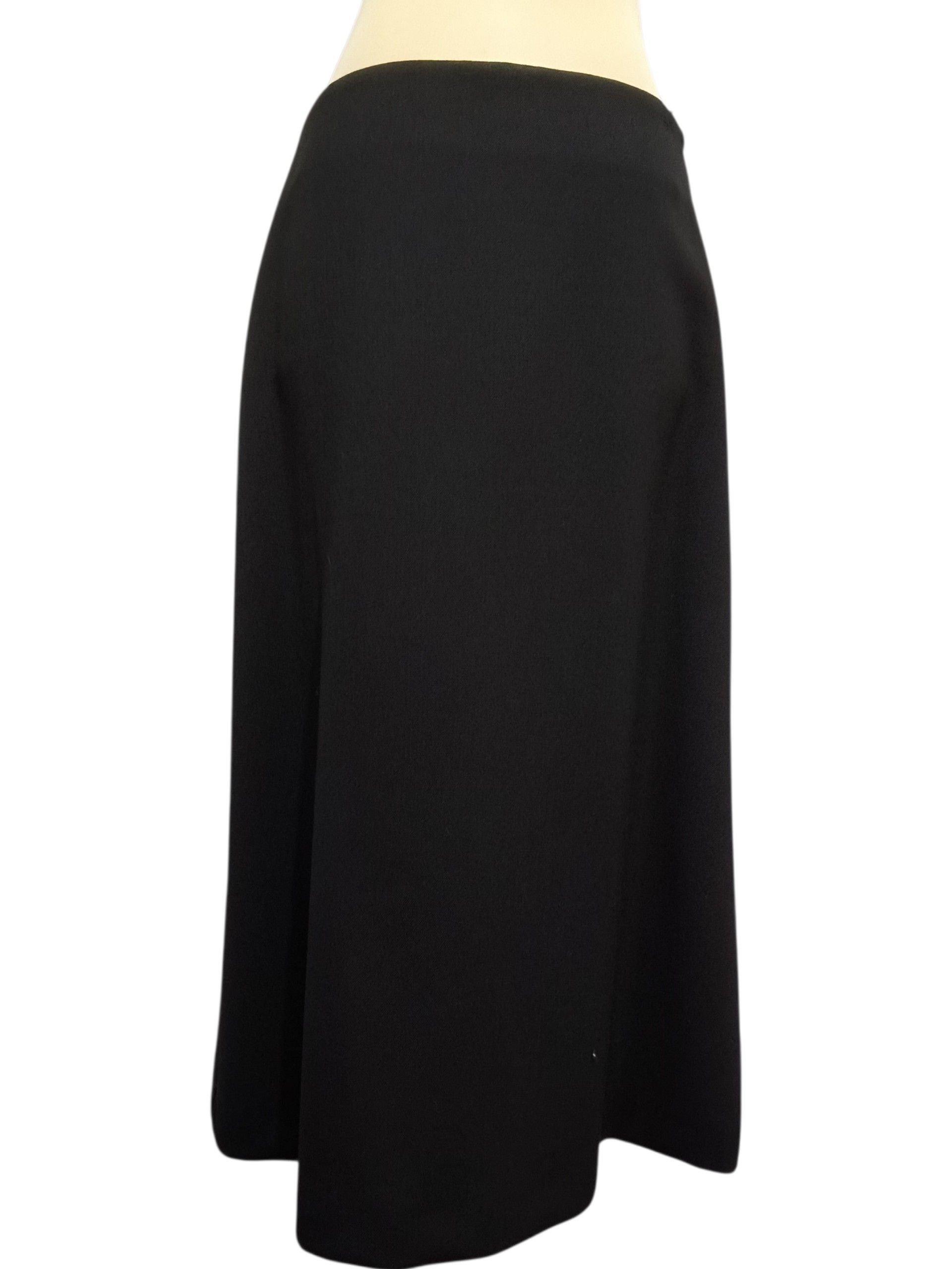 Marimekko Marimekko Black Melrose Midi skirt Size 38" / US 16 / IT 52 - 2 Thumbnail