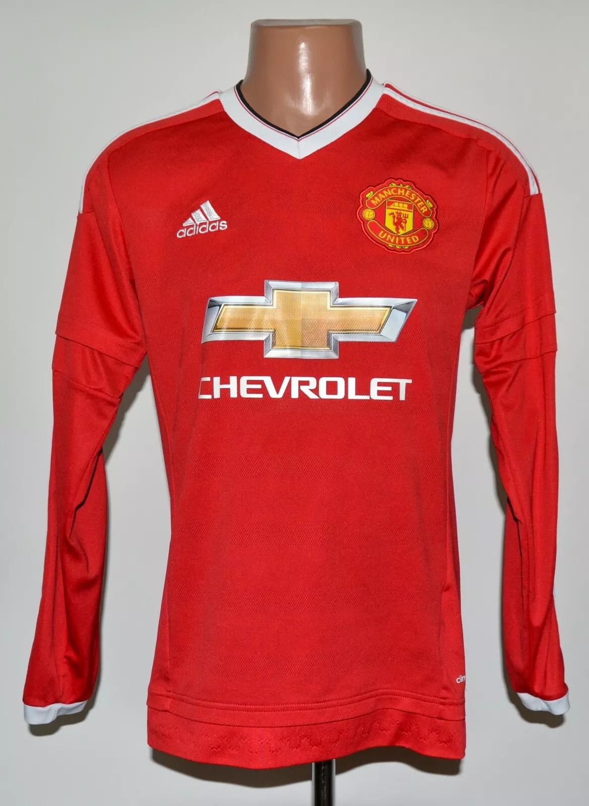 Adidas MANCHESTER UNITED 2015/2016 SHIRT JERSEY ADIDAS SIZE S Size US S / EU 44-46 / 1 - 1 Thumbnail