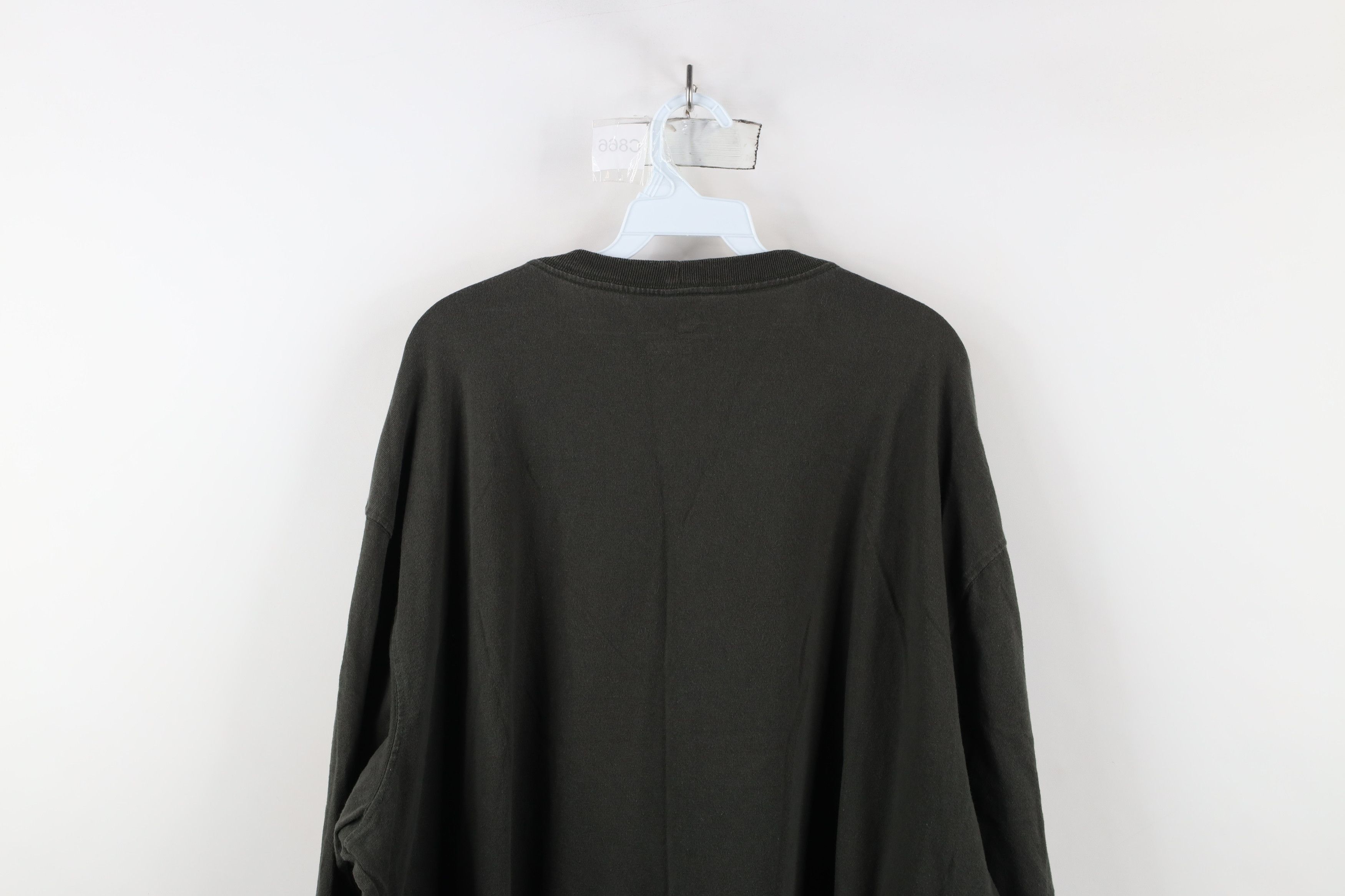 Carhartt × Vintage Vintage Y2K Carhartt Spell Long Sleeve T-Shirt Green Cotton Size US XXL / EU 58 / 5 - 13 Thumbnail