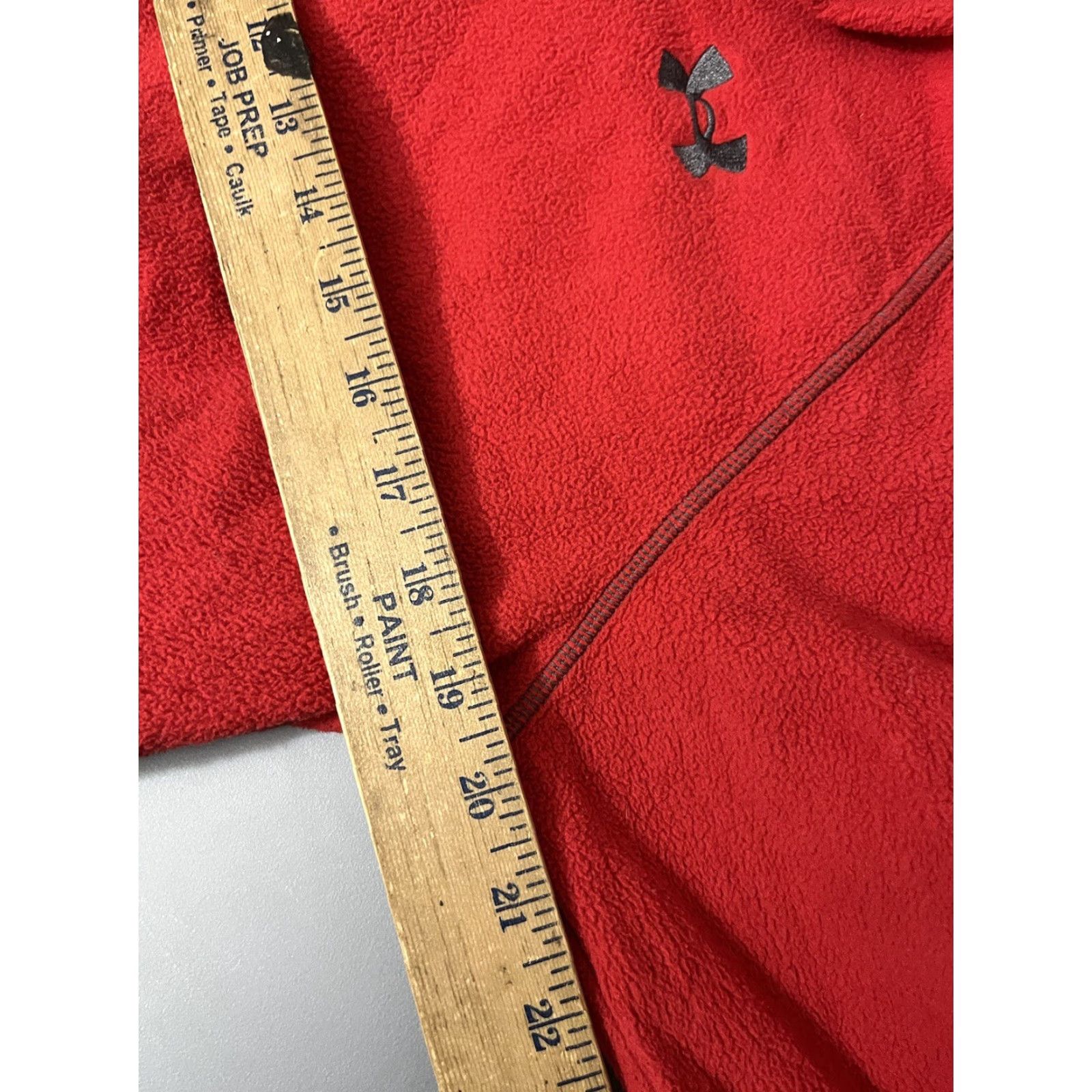 Under Armour Under Armour Sweater Men’s Size Medium 1/4 Zip Red Logo Knit Pullover High Neck All Seasons Vintage: No Size US M / EU 48-50 / 2 - 5 Thumbnail
