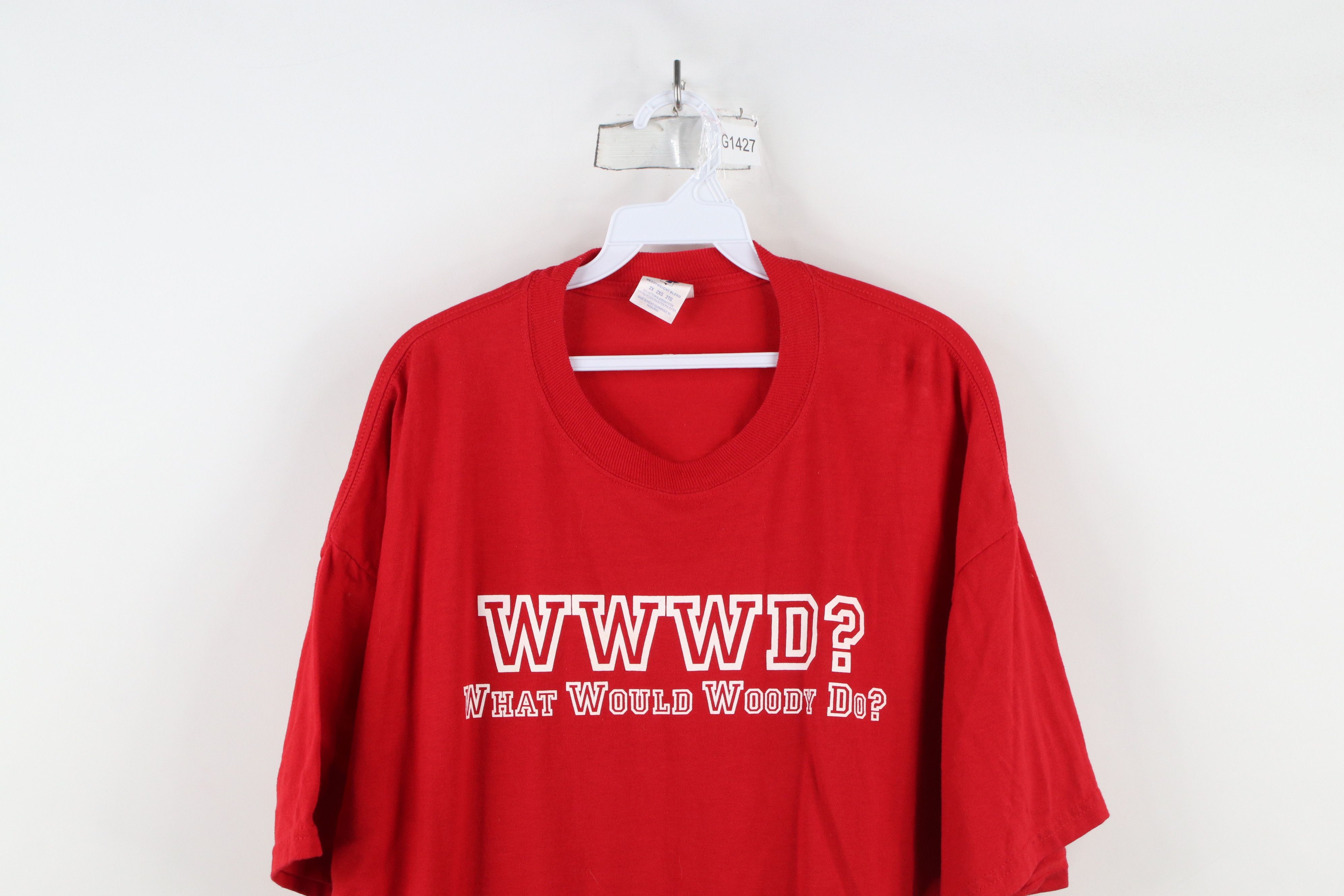 Vintage Vintage Woody Do Ohio State University Football T-Shirt Size US XXL / EU 58 / 5 - 2 Thumbnail