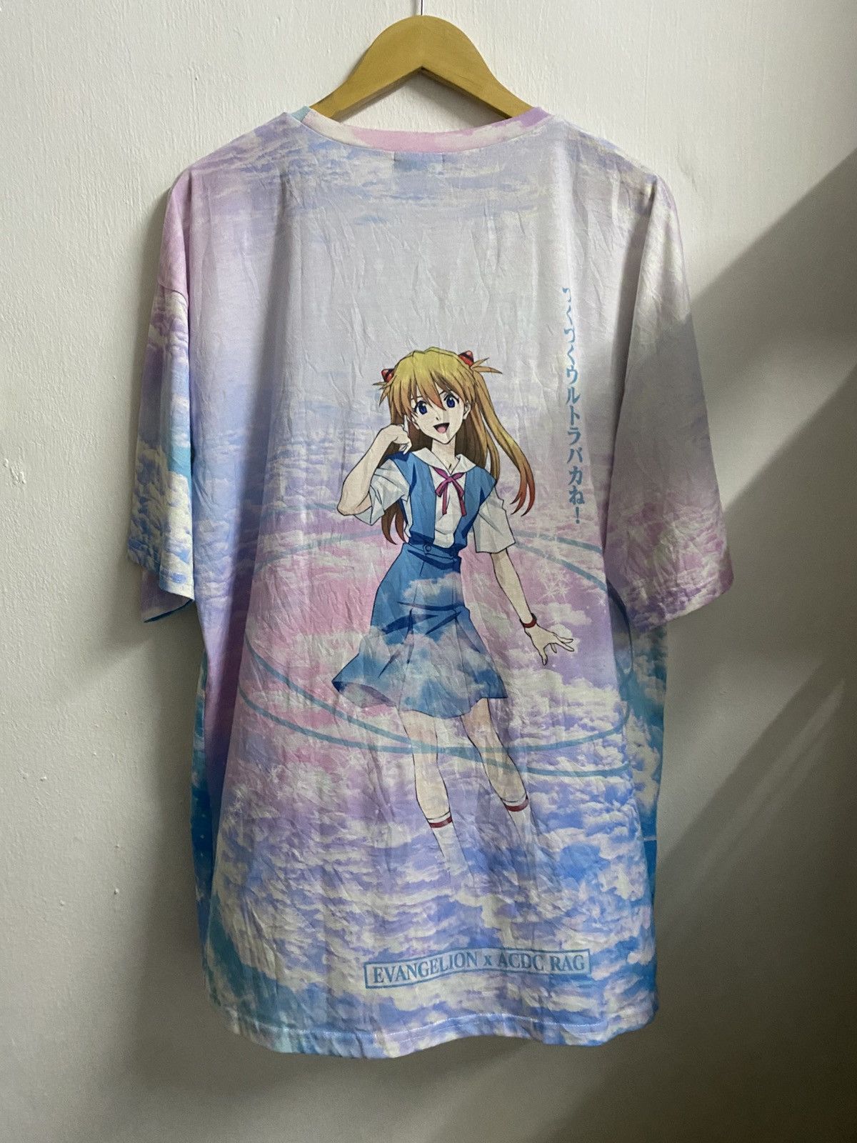 Anime Neon Genesis Evangelion ACDC Rag Asuka & Rei Size US XXL / EU 58 / 5 - 4 Thumbnail