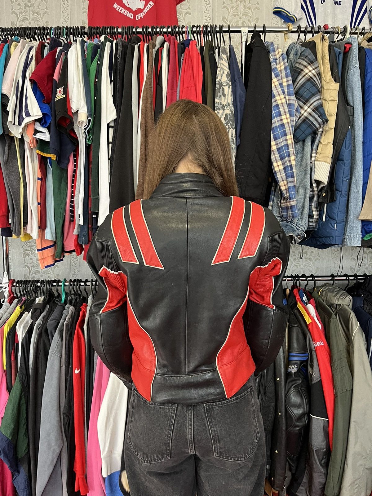 Vintage Vintage Sport Harro Leather Motorcycle Jacket Y2K Size S / US 4 / IT 40 - 3 Thumbnail