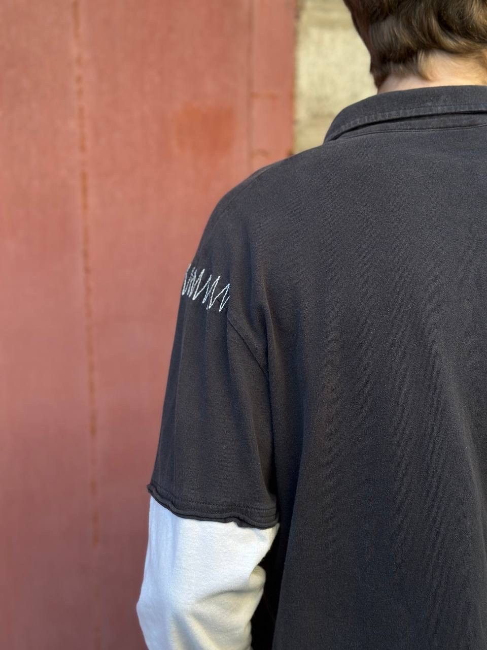 Number (N)ine Vintage Longsleeve Tribal Print Gothic Grunge Y2K Aesthetics Size US L / EU 52-54 / 3 - 8 Thumbnail