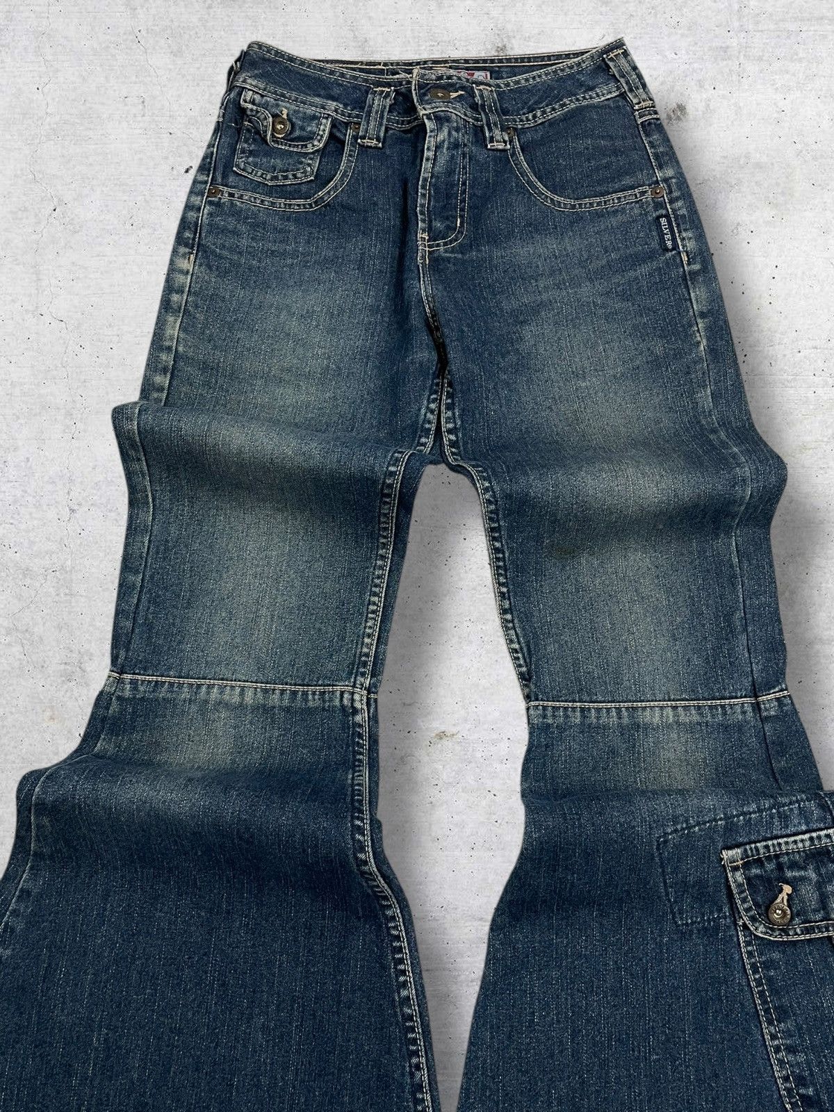 Japanese Brand VINTAGE SILVER CLOTHING COMPANY DESIGNER 90S BOOTCUT DENIM Size US 26 / EU 42 - 4 Thumbnail