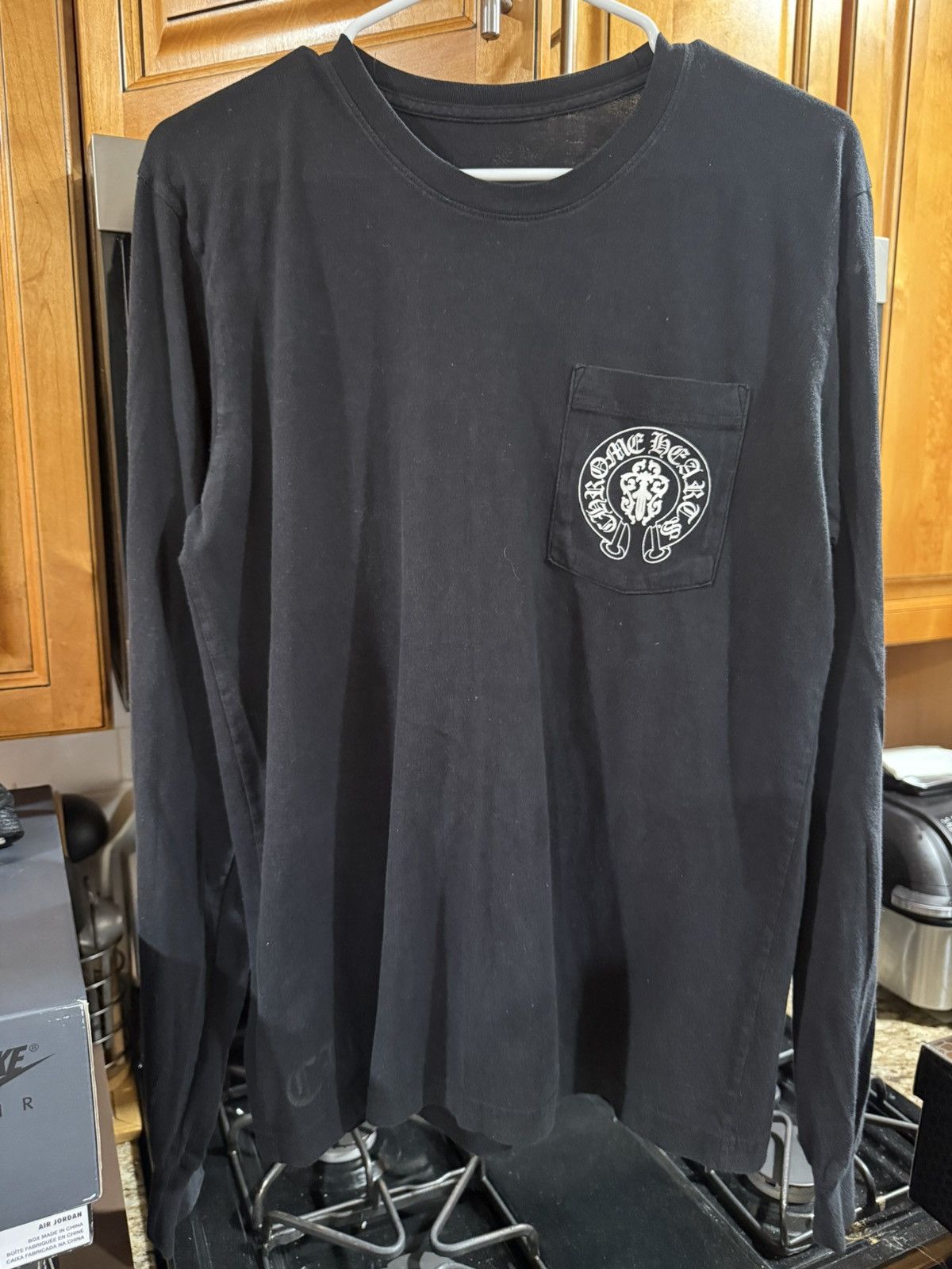 Chrome Hearts Chrome Heart Dagger USA Long Sleeve Size Medium Size US M / EU 48-50 / 2 - 1 Thumbnail
