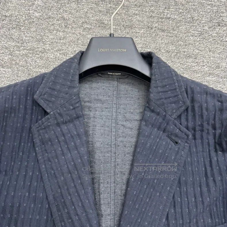 Other Hermes Embroidered Stripe Wool Blazer Size 50R - 4 Thumbnail