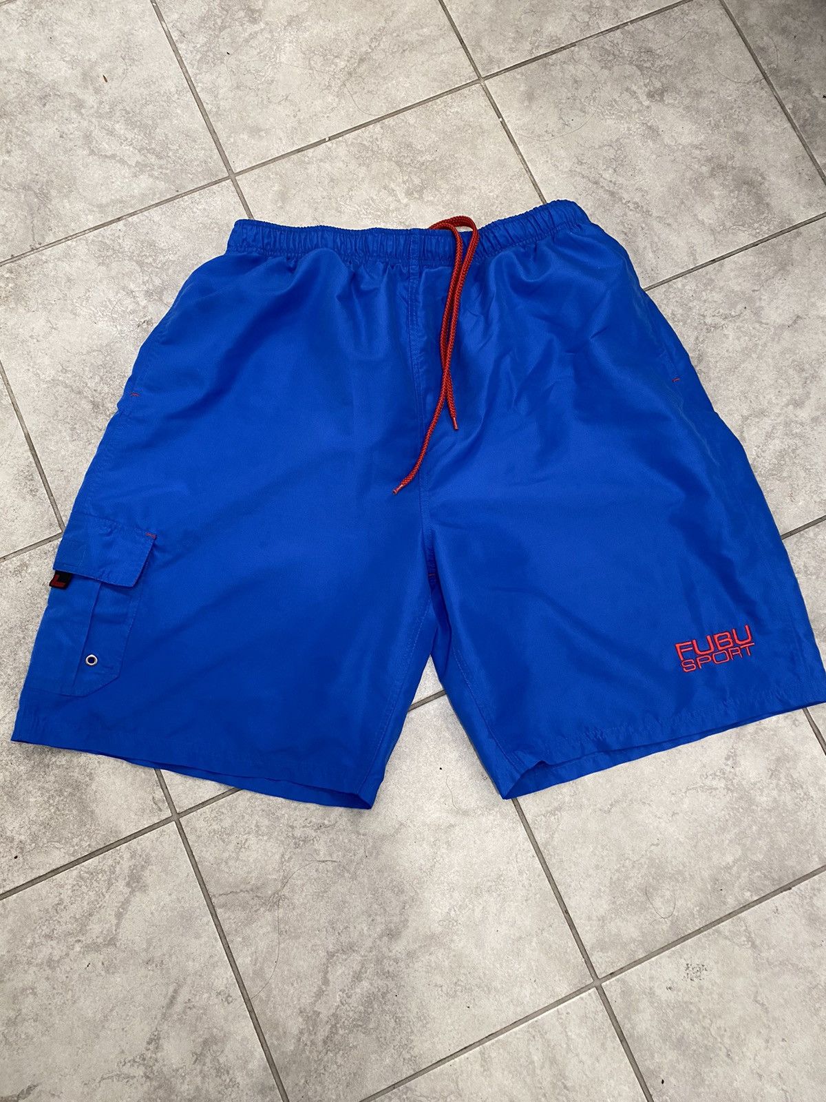 Fubu × Vintage 00s’ Fubu Sport “Cargo” Shorts Size US 40 / EU 56 - 1 Thumbnail
