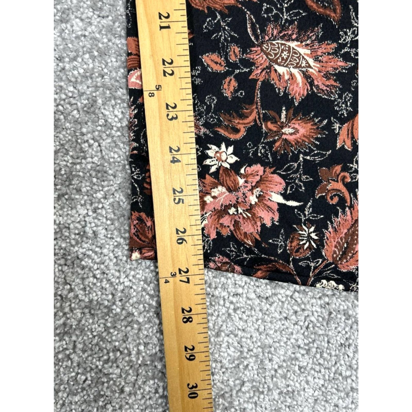 Madewell Madewell Jumpsuit Womens Medium Black Pink Floral New Size 32" / US 10 / IT 46 - 7 Thumbnail
