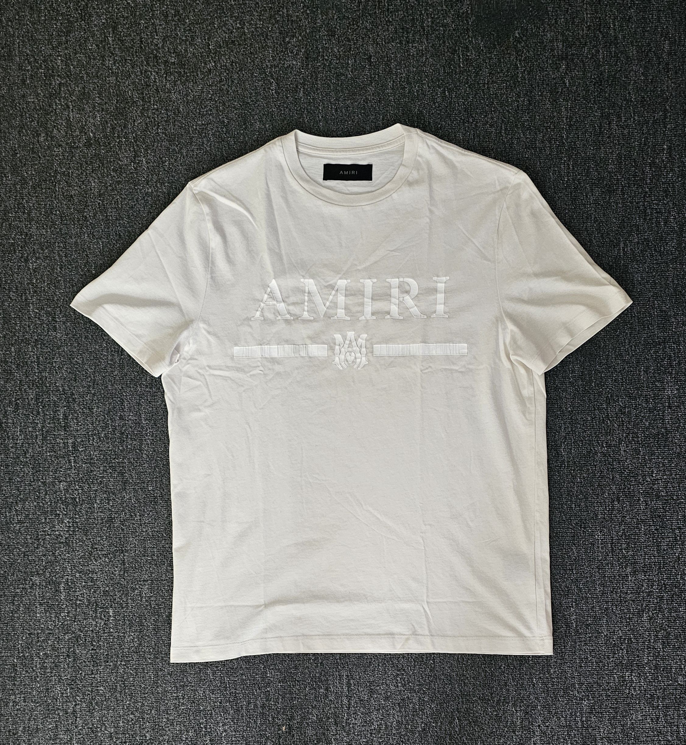 Amiri Amiri Men's Beige Turtle Logo T-Shirt Size M Size US M / EU 48-50 / 2 - 1 Thumbnail