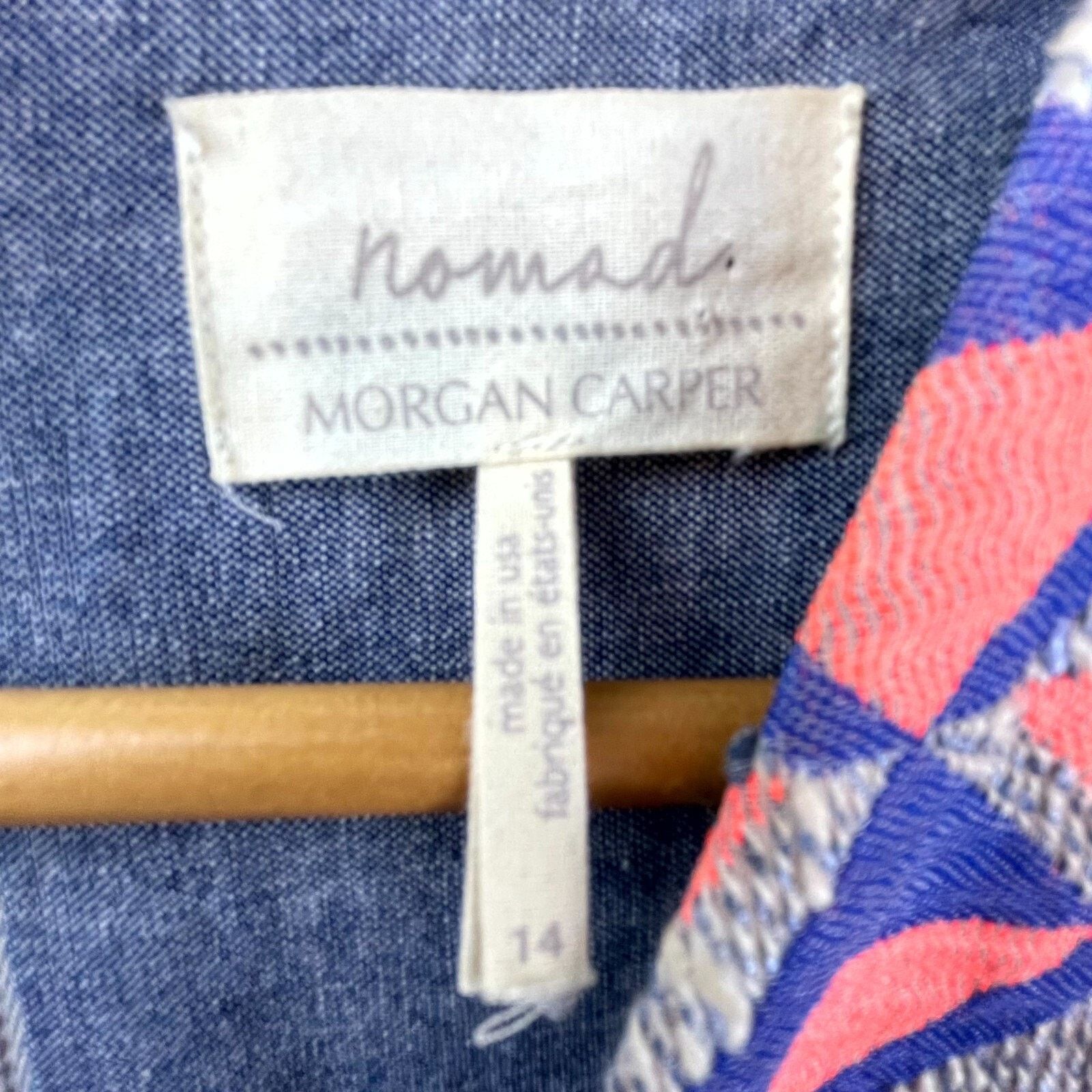 Nomad Nomad by Morgan Carper Dress 14 Mesa Jacquard 80s Pastel Size XL / US 12-14 / IT 48-50 - 4 Thumbnail