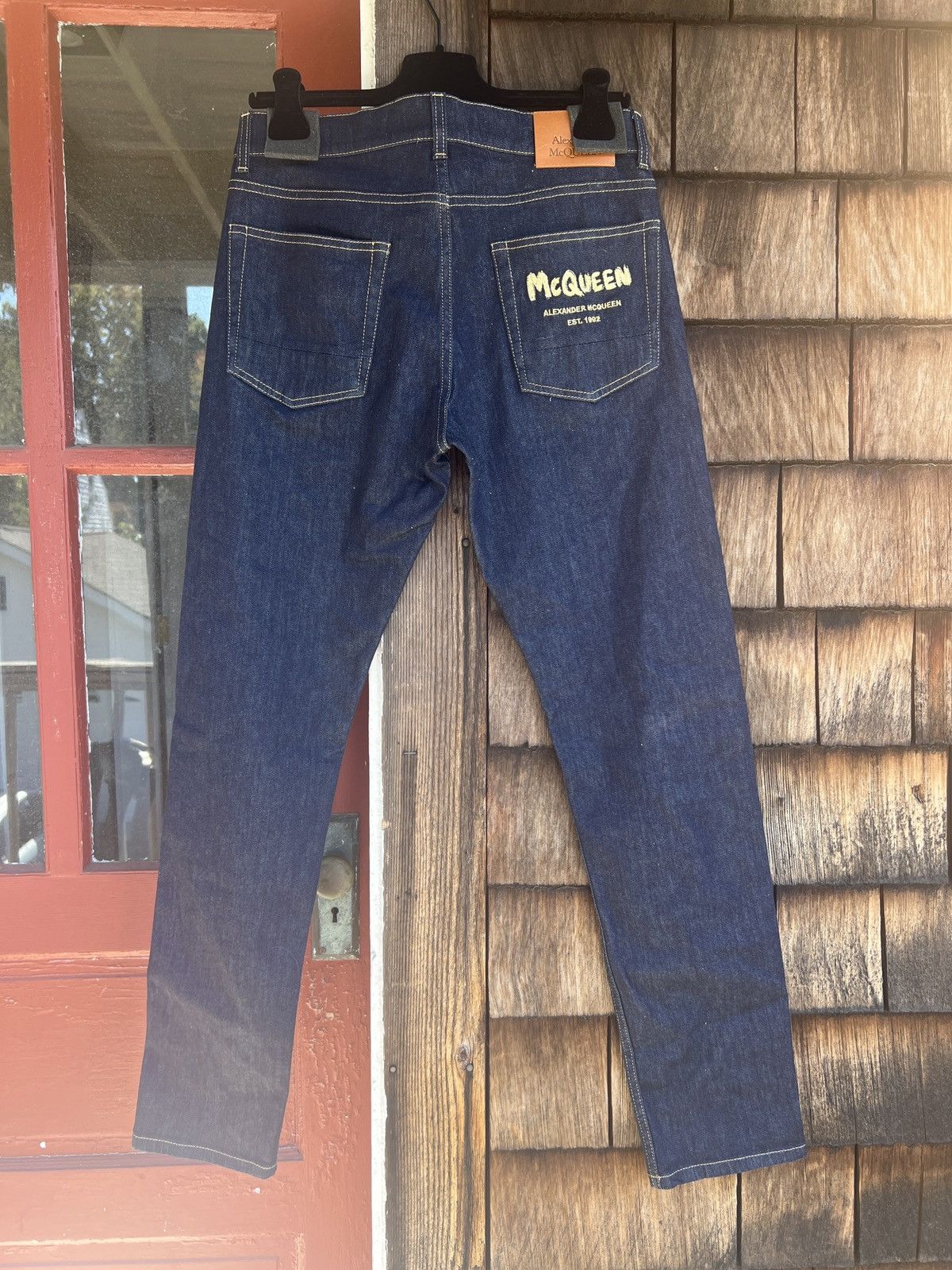 Alexander McQueen Alexander McQueen Straight leg Denim Size US 31 - 3 Thumbnail